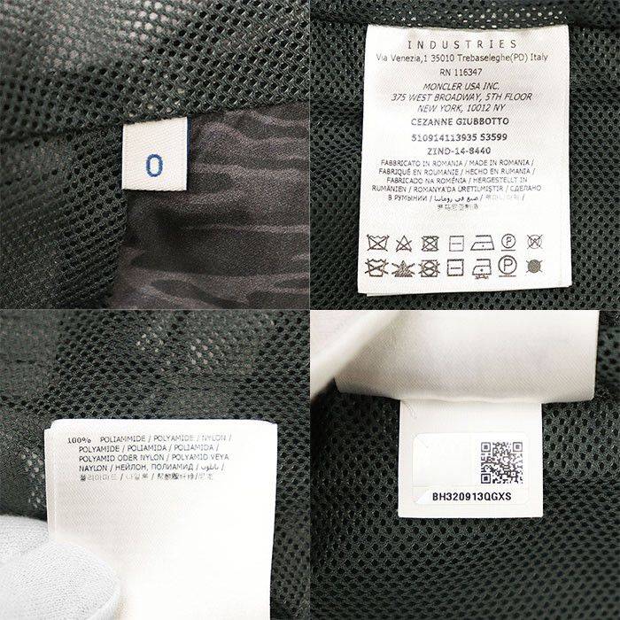 Moncler Moncler Moncler CEZANNE GIUBOTTO 100% Nylon Jacket Textile Outerwear CEZANNE GIUBOTTO DUTY FREE for USA Size ONE SIZE - 10 Thumbnail