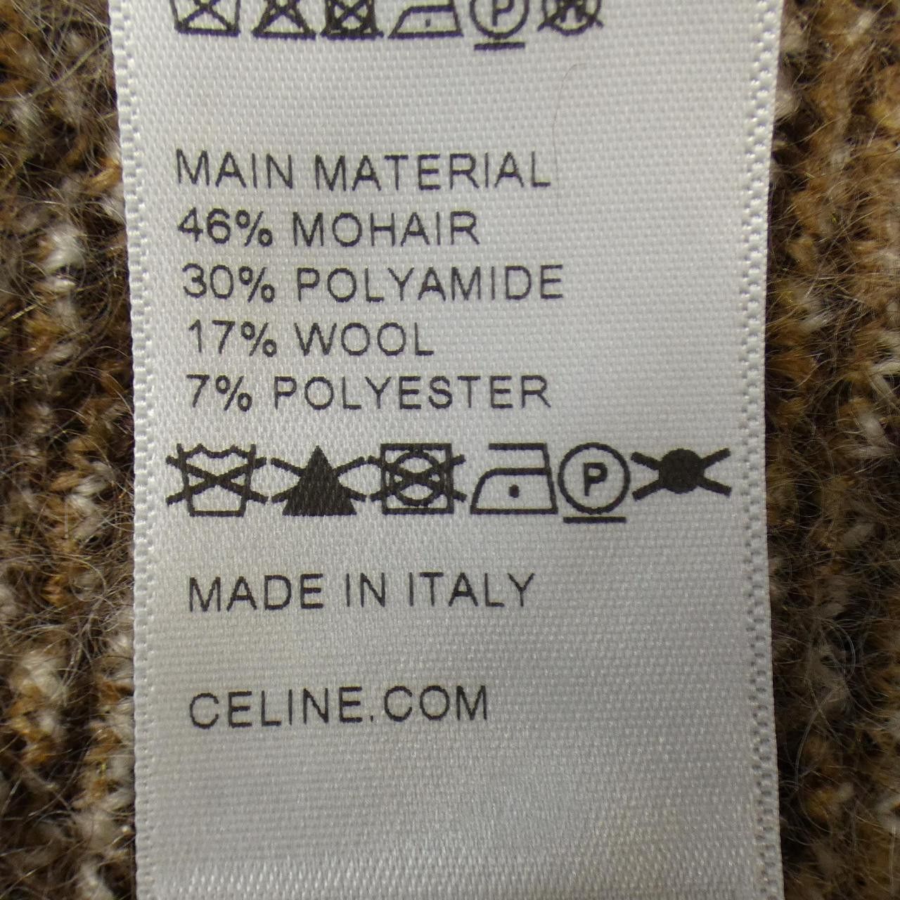 Celine Celine Celine Knitwear Textile Tops 2AA24606S DUTY FREE for USA Size ONE SIZE - 3 Thumbnail