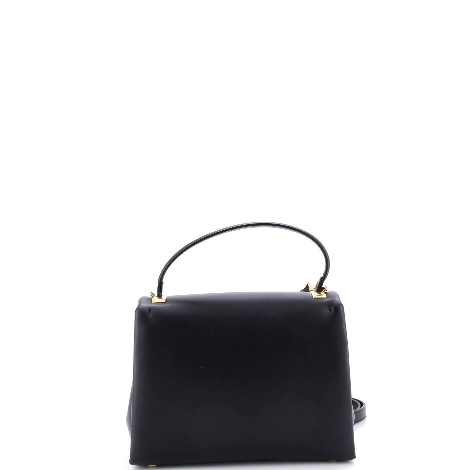 Valentino One Stud Top Handle Flap Bag Size ONE SIZE - 3 Thumbnail