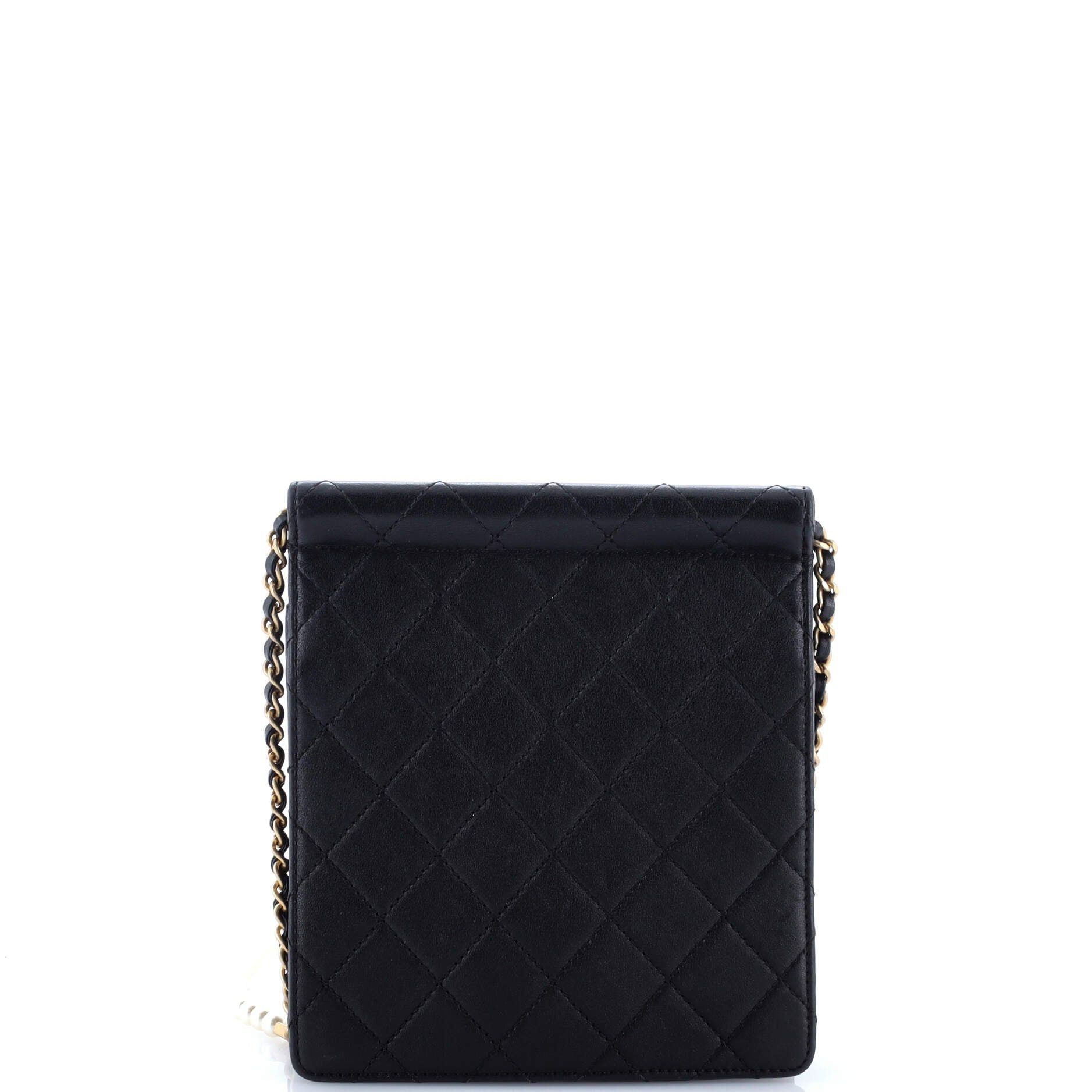 Chanel Pearl Chain Flap Bag Size ONE SIZE - 3 Thumbnail