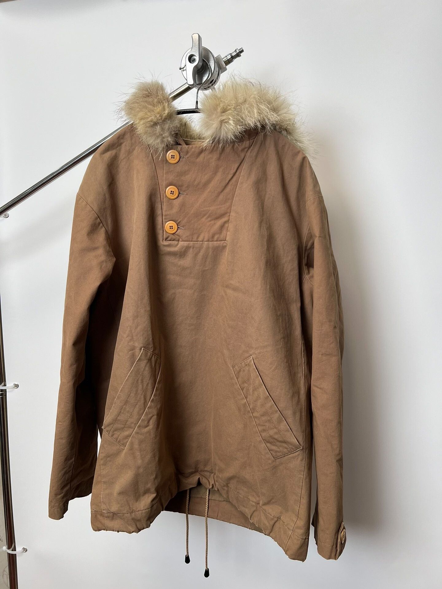 A.P.C. A·P·C Vintage Hooded Cotton Coat Size US XS / EU 42 / 0 - 3 Thumbnail