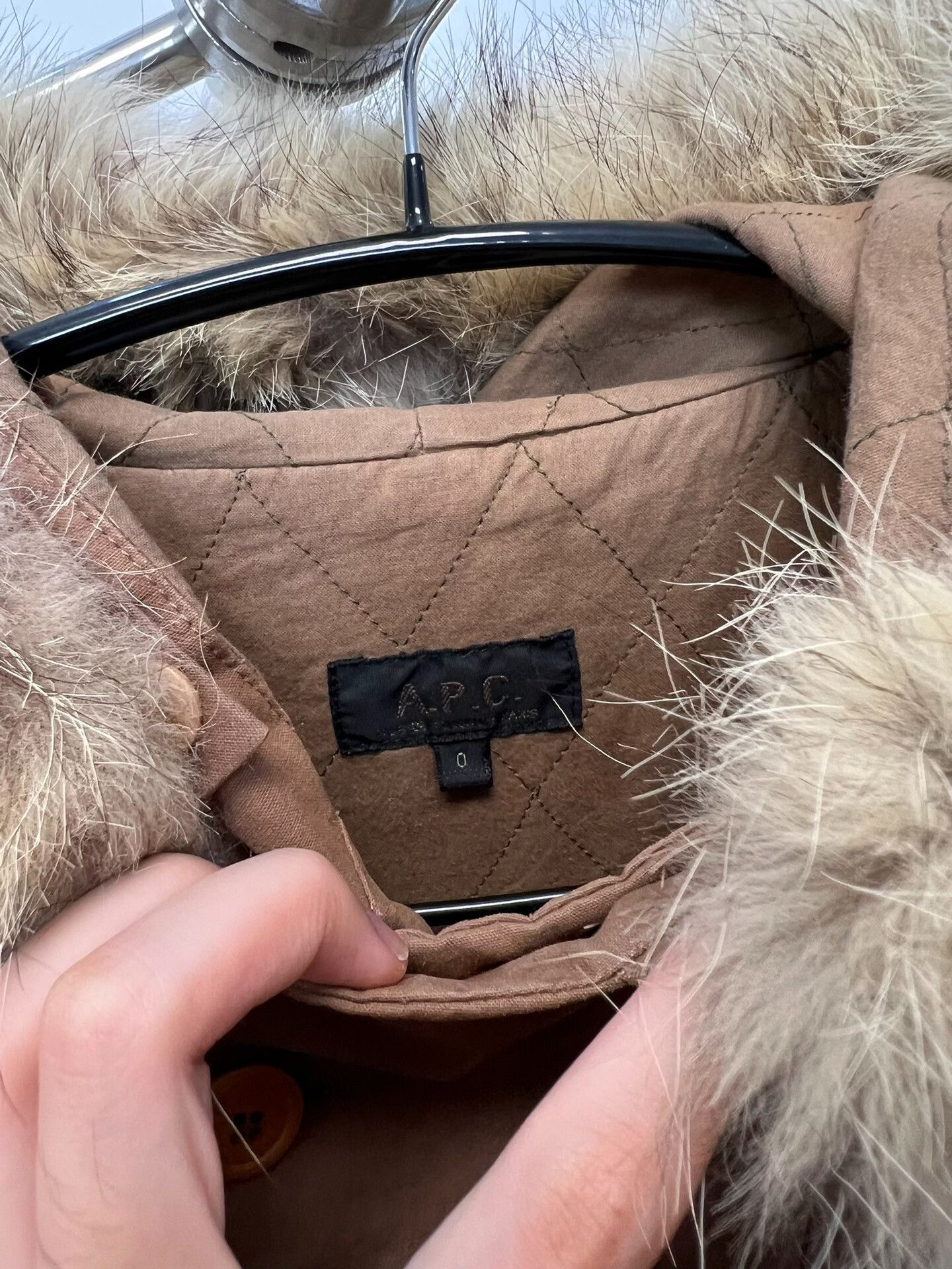 A.P.C. A·P·C Vintage Hooded Cotton Coat Size US XS / EU 42 / 0 - 8 Thumbnail
