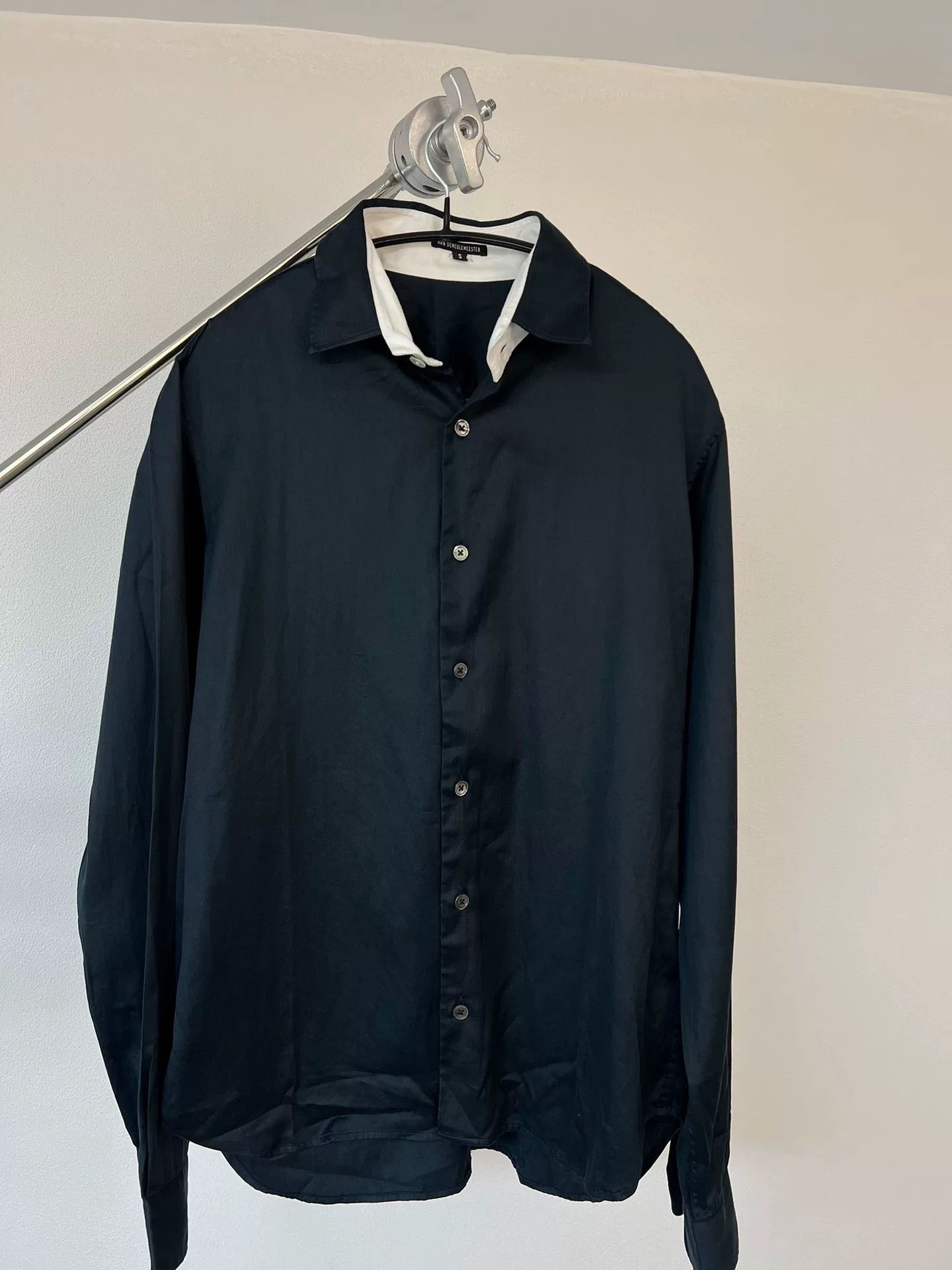 Ann Demeulemeester Ann Demeulemeester Color-blocked Shirt Size US S / EU 44-46 / 1 - 2 Thumbnail