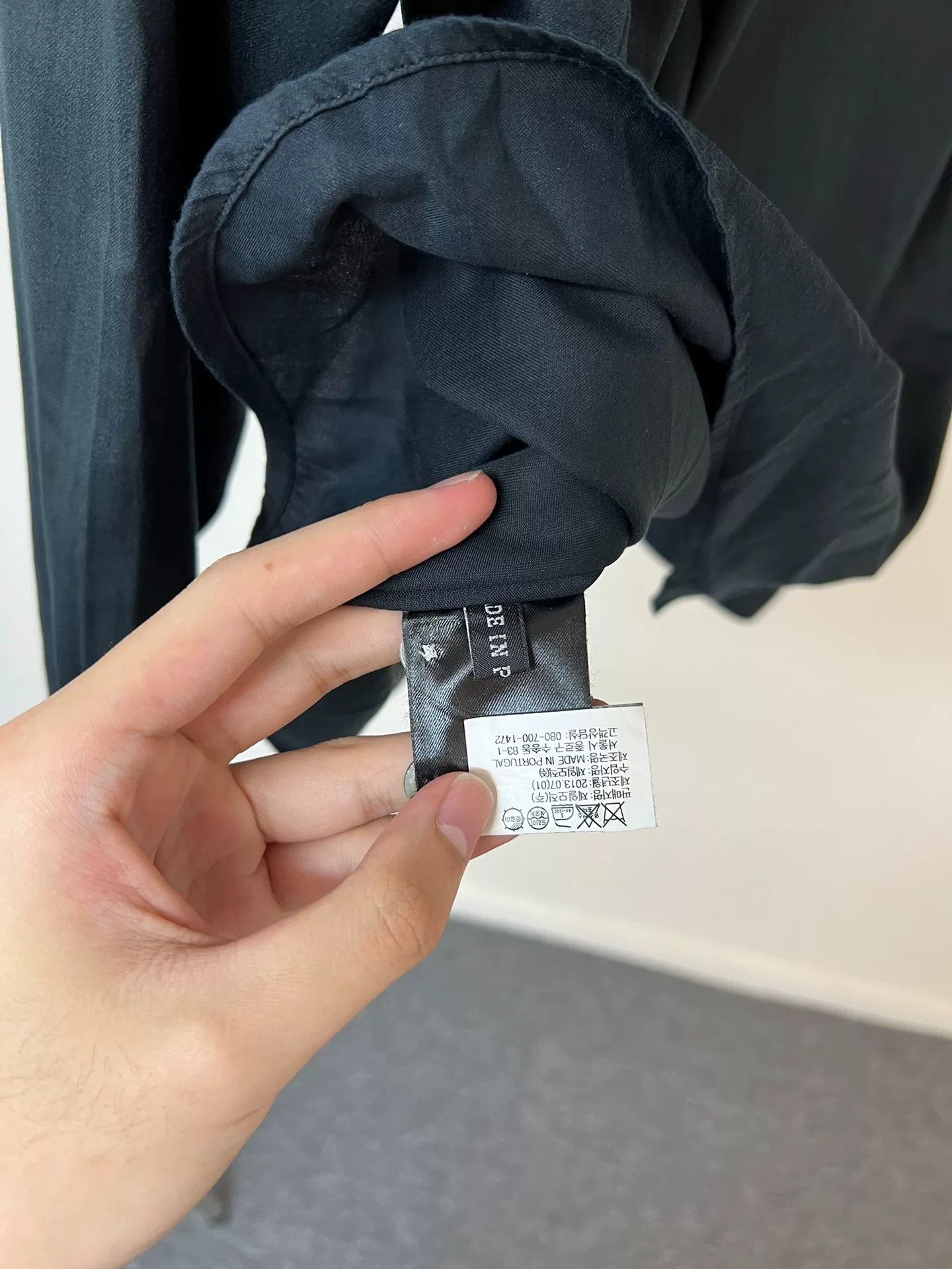 Ann Demeulemeester Ann Demeulemeester Color-blocked Shirt Size US S / EU 44-46 / 1 - 6 Thumbnail