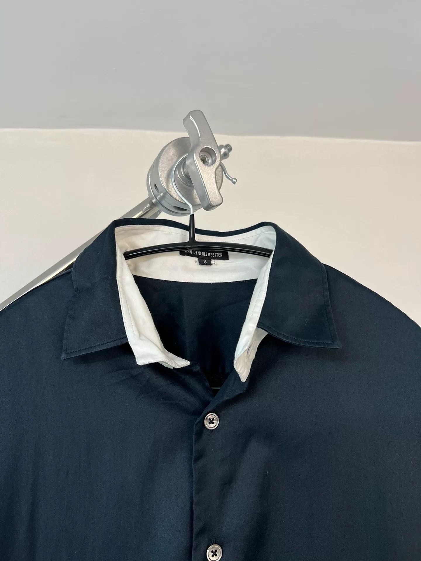 Ann Demeulemeester Ann Demeulemeester Color-blocked Shirt Size US S / EU 44-46 / 1 - 3 Thumbnail