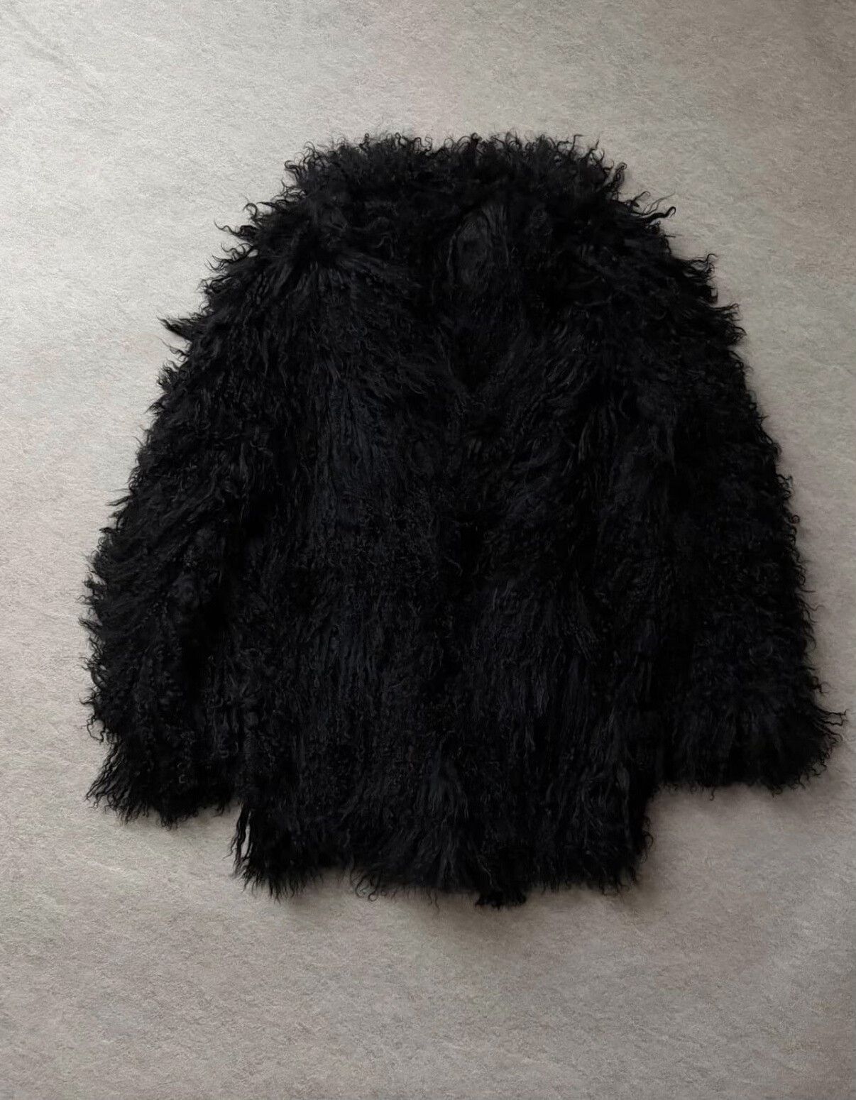 Ann Demeulemeester Ann Demeulemeester Double-Sided Fur Coat Size XS / US 0-2 / IT 36-38 - 2 Thumbnail