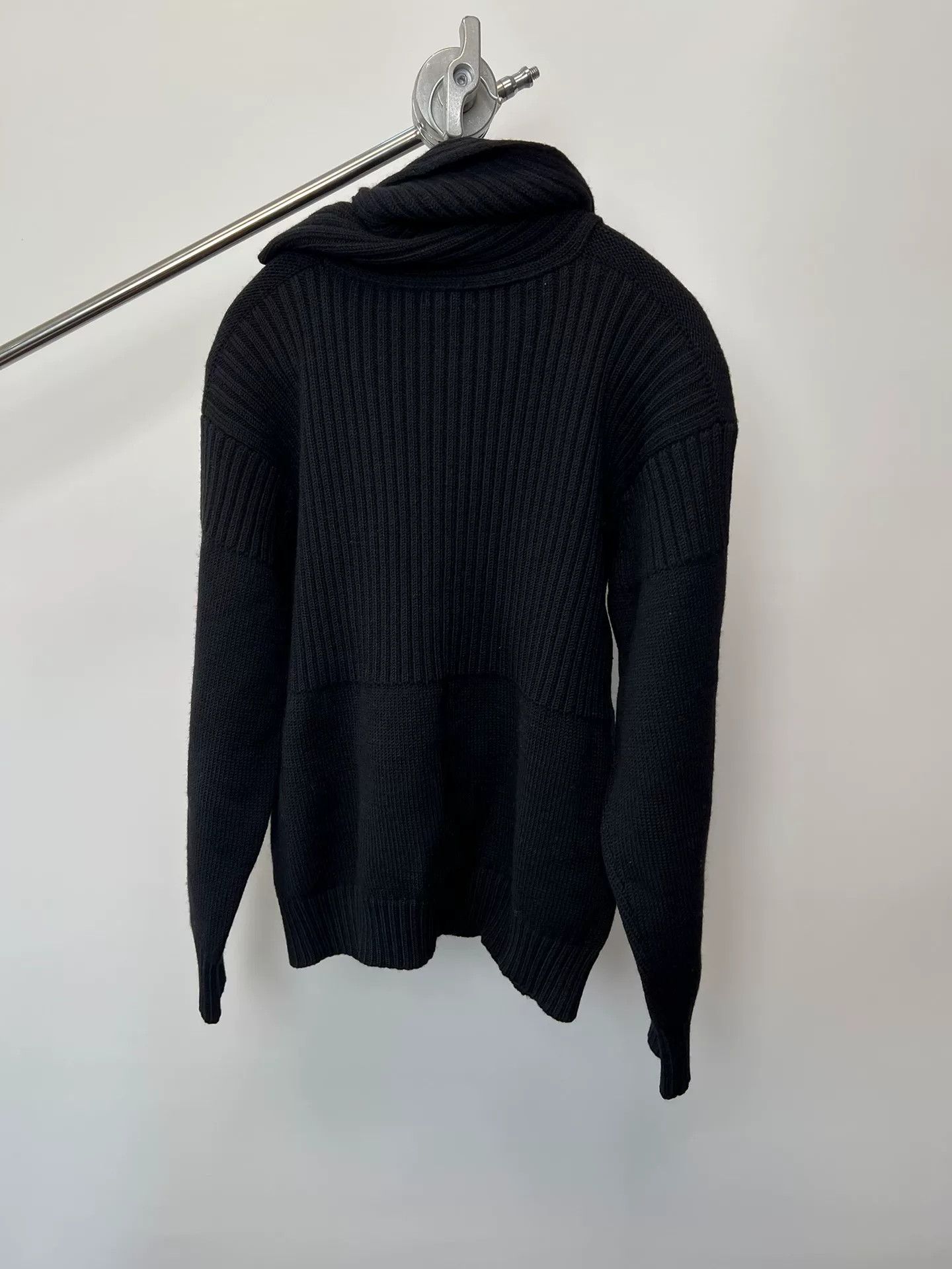 Yohji Yamamoto Yohji Yamamoto Wool Knit Sweater Size US L / EU 52-54 / 3 - 5 Thumbnail