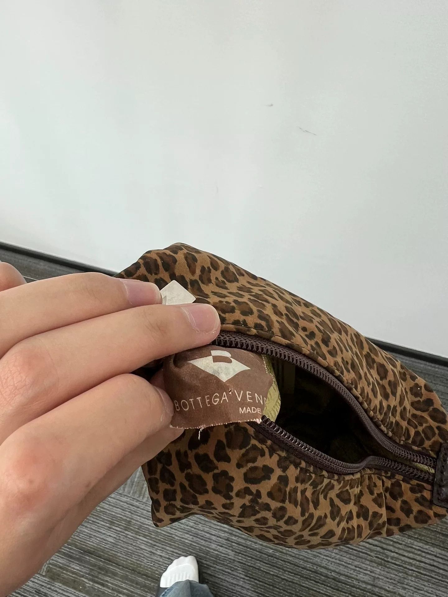 Bottega Veneta Bottega Veneta Leopard Print Handbag Size ONE SIZE - 5 Thumbnail