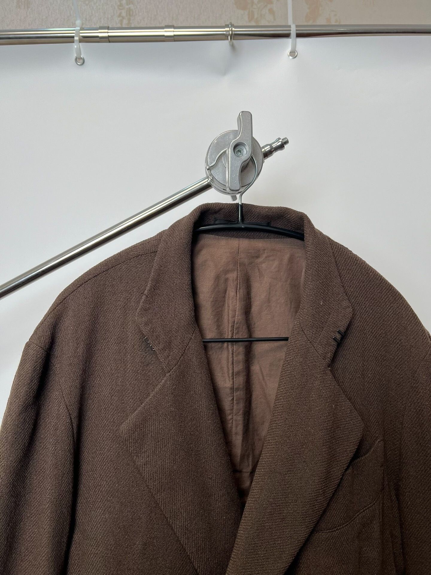 Yohji Yamamoto Adjustable Wool Blend Coat by Yohji Yamamoto Size L / US 10 / IT 46 - 6 Thumbnail