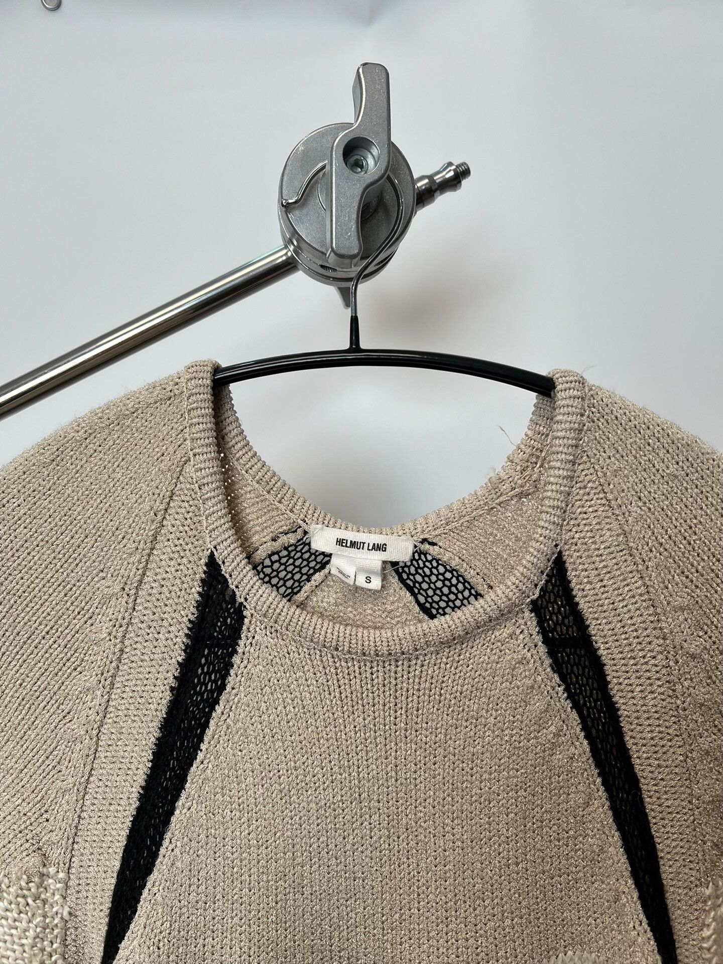 Helmut Lang Helmut Lang Color Block Sweater Size S / US 4 / IT 40 - 3 Thumbnail