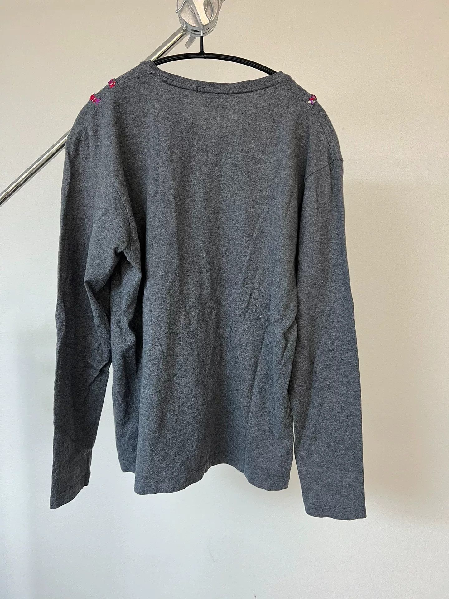 Issey Miyake Issey Miyake Man Embroidered Long T-Shirt Size US L / EU 52-54 / 3 - 4 Thumbnail