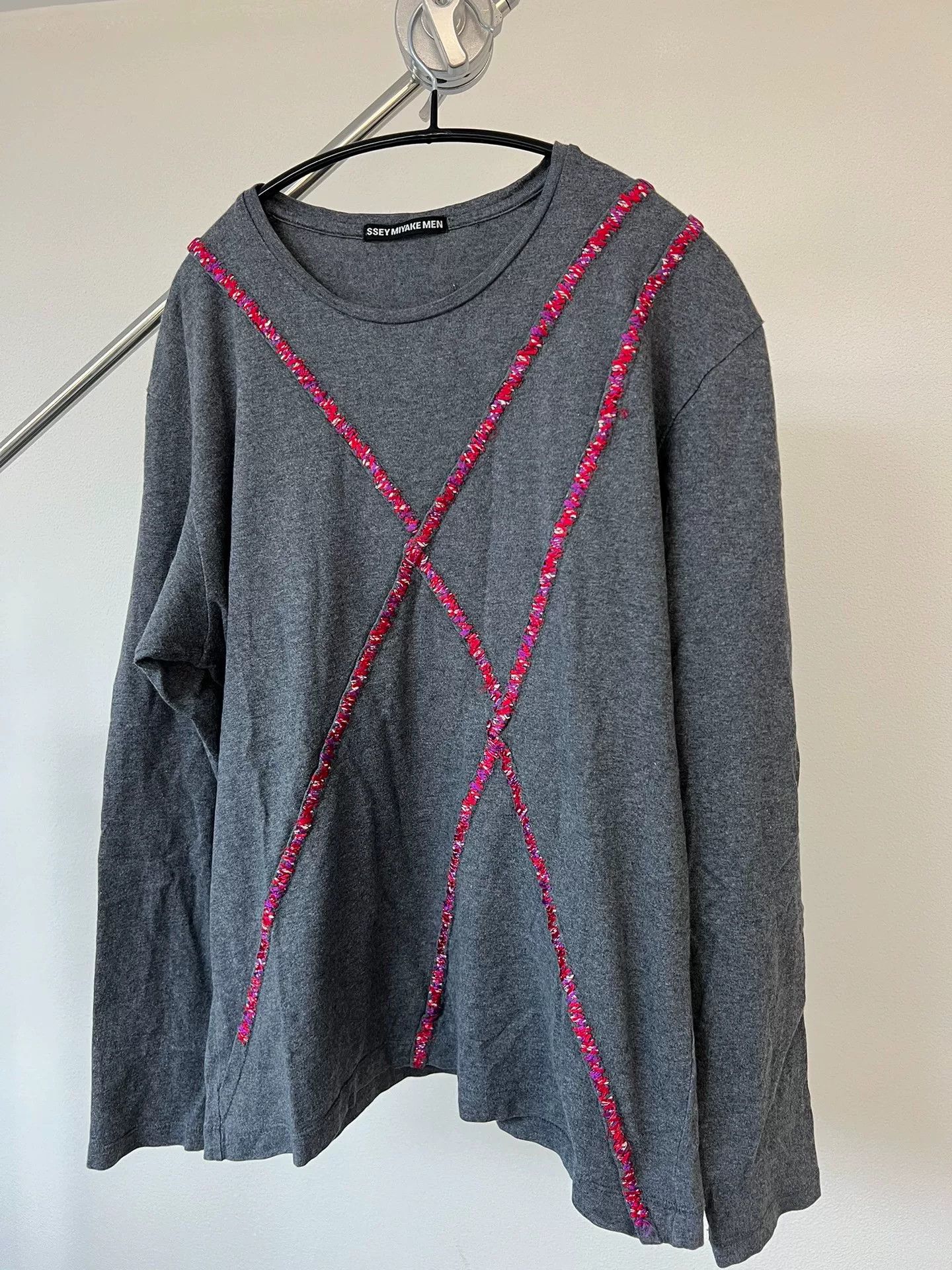 Issey Miyake Issey Miyake Man Embroidered Long T-Shirt Size US L / EU 52-54 / 3 - 2 Thumbnail
