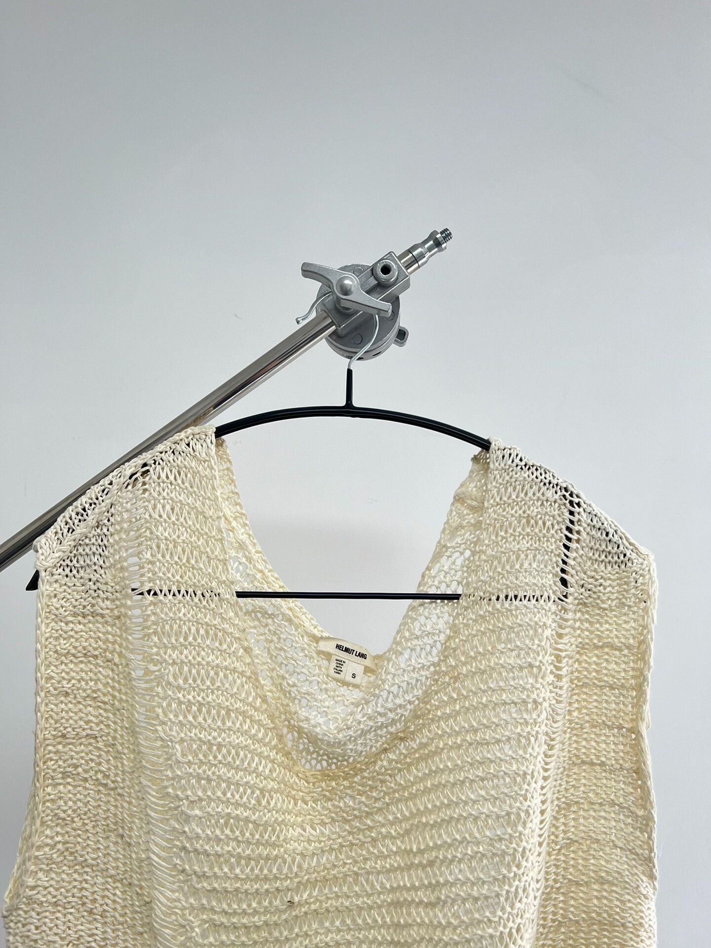 Helmut Lang Helmut Lang Hollow Knit Vest for Women Size M / US 6-8 / IT 42-44 - 3 Thumbnail