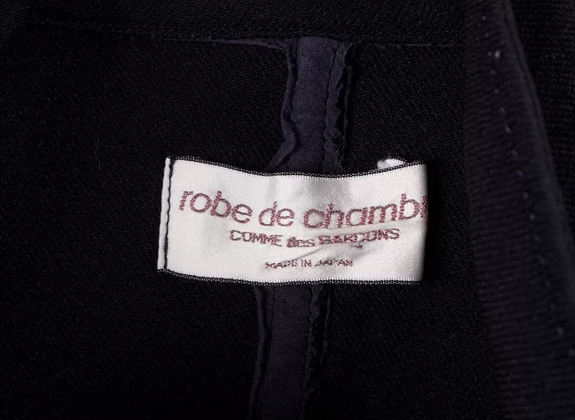 Comme des Garcons Comme des Garçons Black Jacket with Embroidery Size US S / EU 44-46 / 1 - 5 Thumbnail
