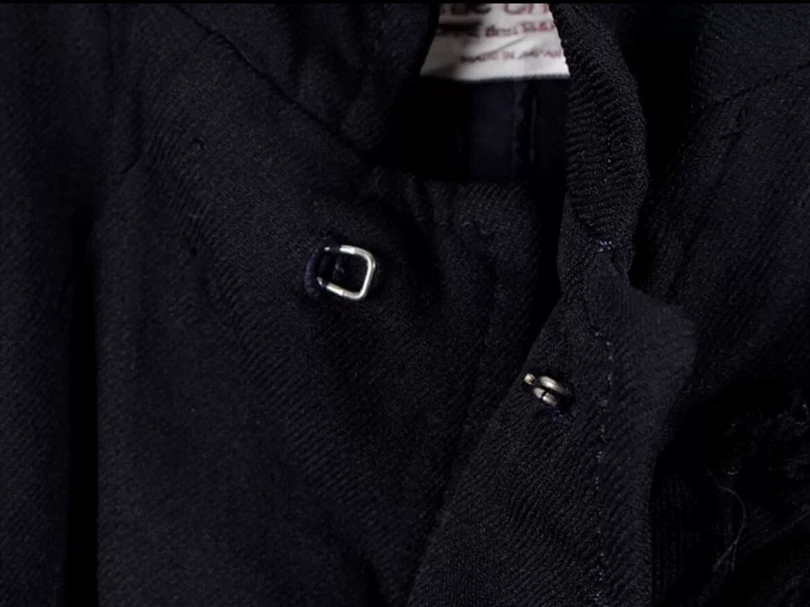Comme des Garcons Comme des Garçons Black Jacket with Embroidery Size US S / EU 44-46 / 1 - 4 Thumbnail