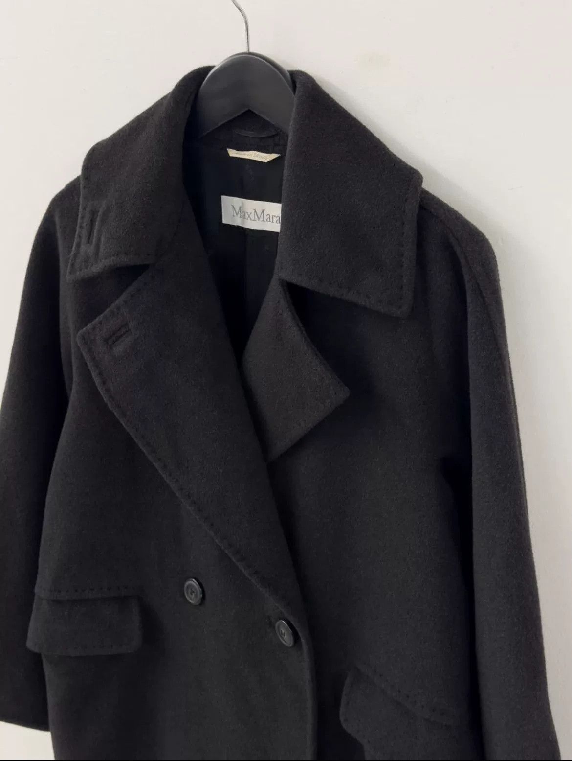 Max Mara Max Mara Wool Blend Coat for Women Size M / US 6-8 / IT 42-44 - 3 Thumbnail