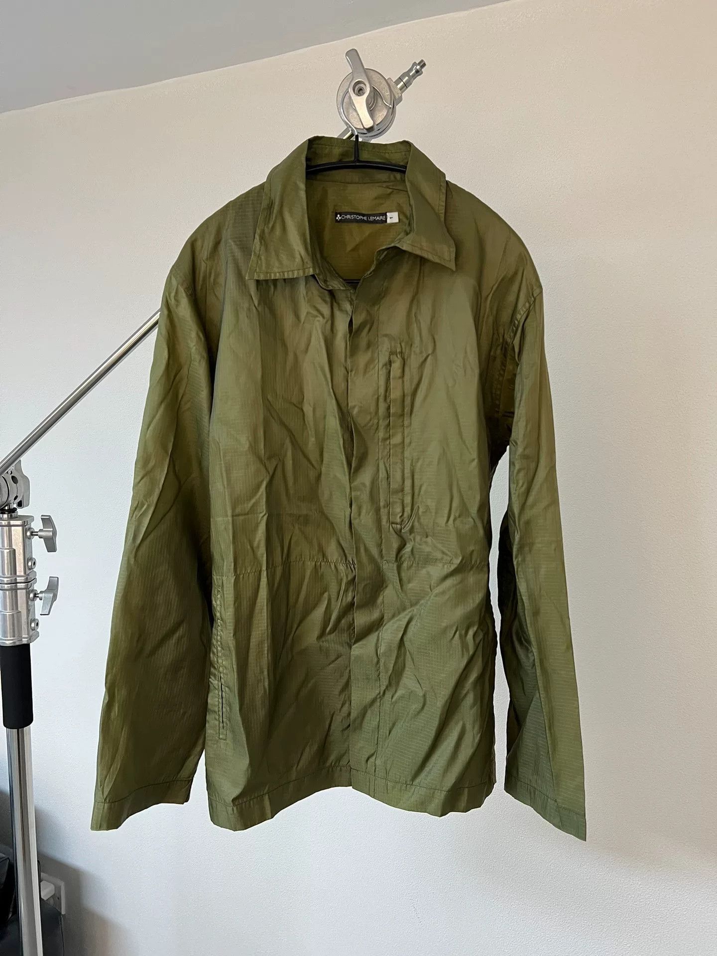 Lemaire Christophe Lemaire Nylon Check Shirt Size US S / EU 44-46 / 1 - 2 Thumbnail