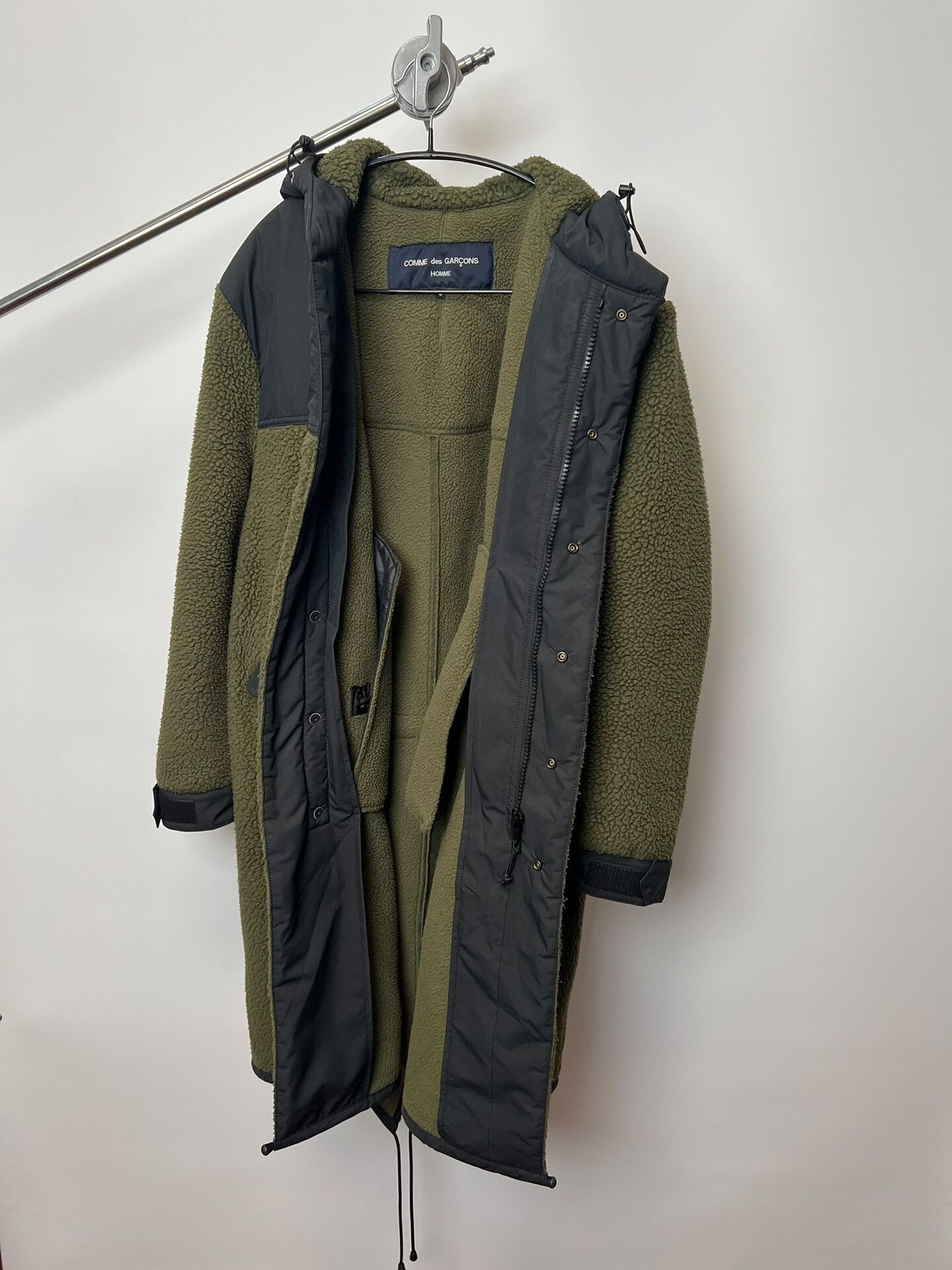 Comme des Garcons Comme des Garçons Hooded Cotton Jacket Size US L / EU 52-54 / 3 - 6 Thumbnail