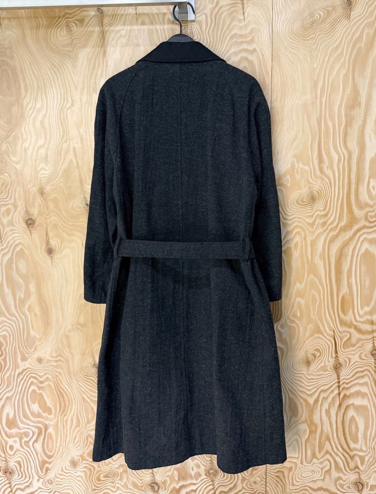 Yohji Yamamoto Yohji Yamamoto 80s Wool Double-Breasted Coat Size US S / EU 44-46 / 1 - 2 Thumbnail