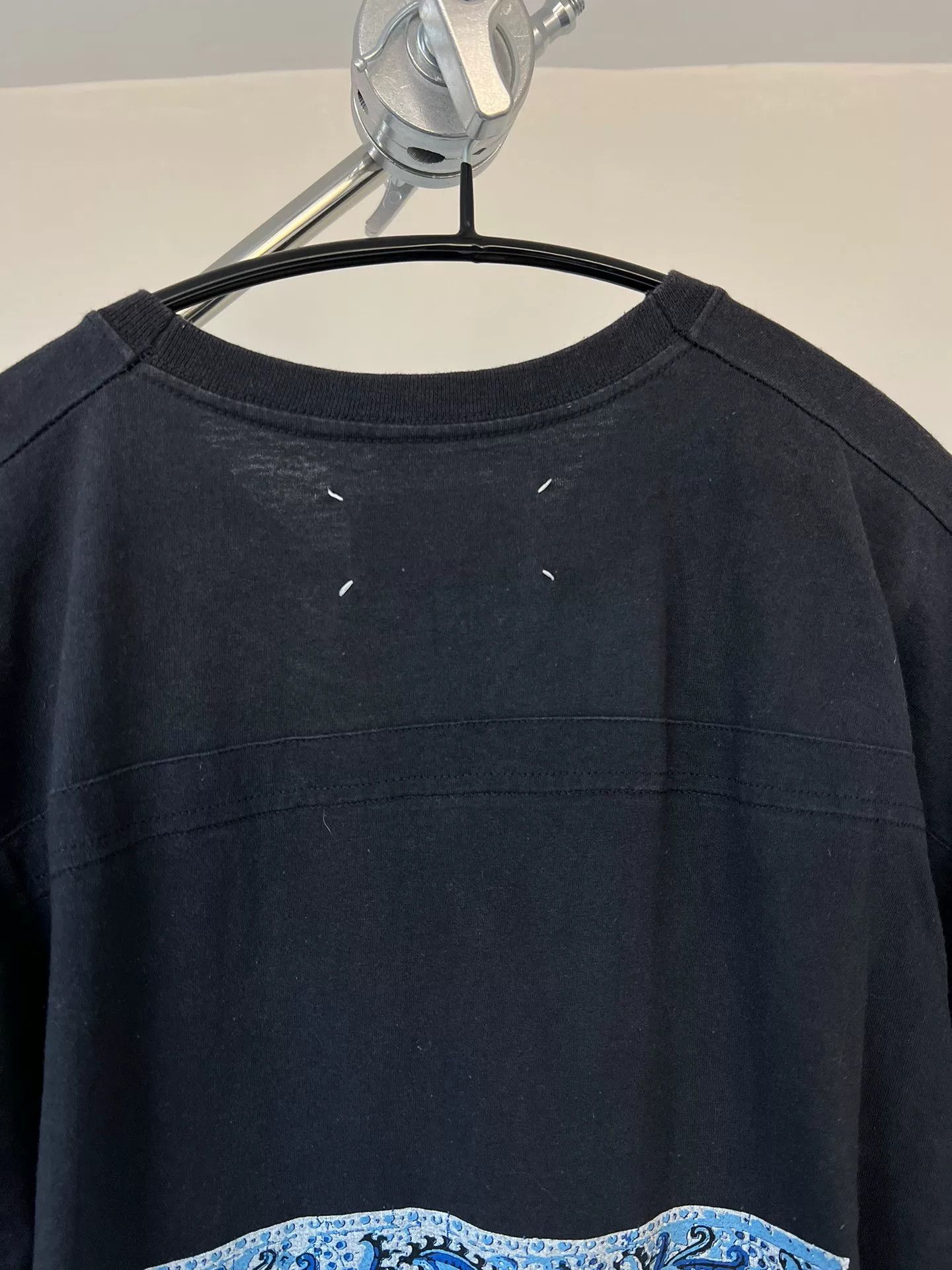 Maison Margiela Maison Margiela Short Sleeve Color Block Tee Size US L / EU 52-54 / 3 - 6 Thumbnail