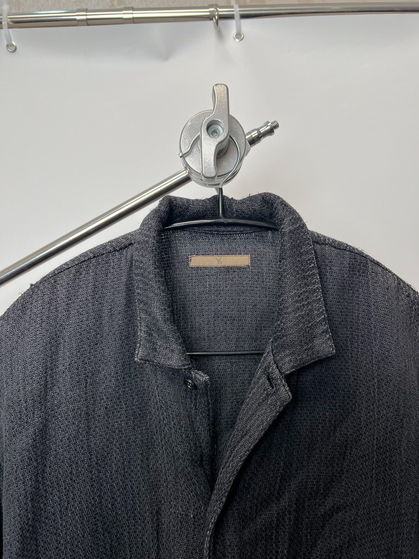 Y's Yohji Yamamoto YS Linen Blend Shirt Size US L / EU 52-54 / 3 - 3 Thumbnail