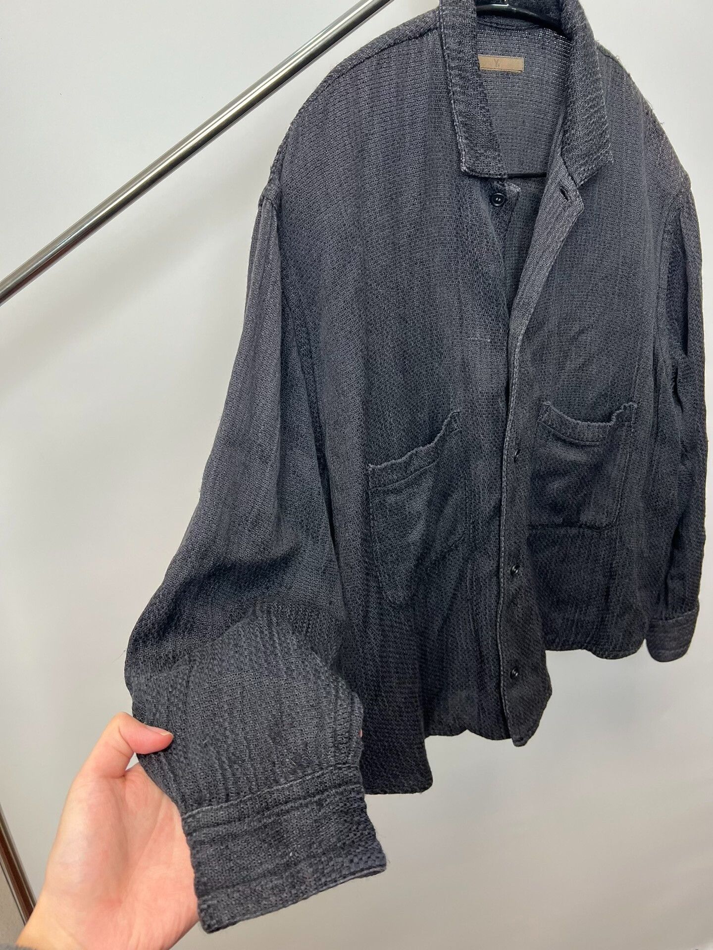 Y's Yohji Yamamoto YS Linen Blend Shirt Size US L / EU 52-54 / 3 - 4 Thumbnail