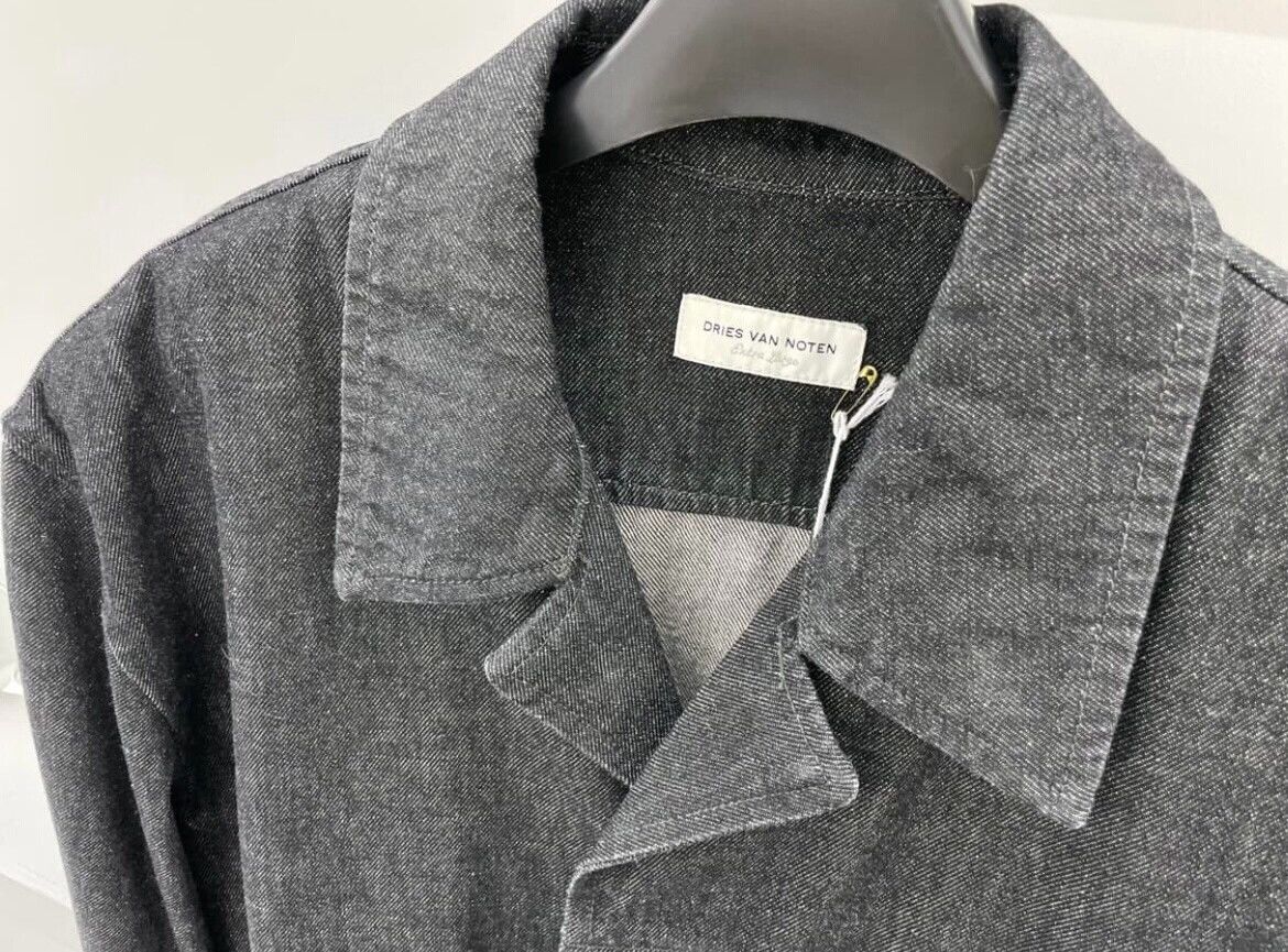 Dries Van Noten Dries Van Noten Denim Shirt Jacket Size US XL / EU 56 / 4 - 3 Thumbnail