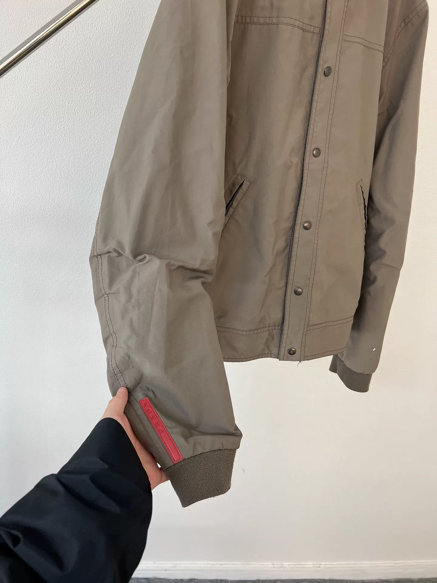 Prada Prada Vintage Sports Jacket with Details Size US M / EU 48-50 / 2 - 3 Thumbnail