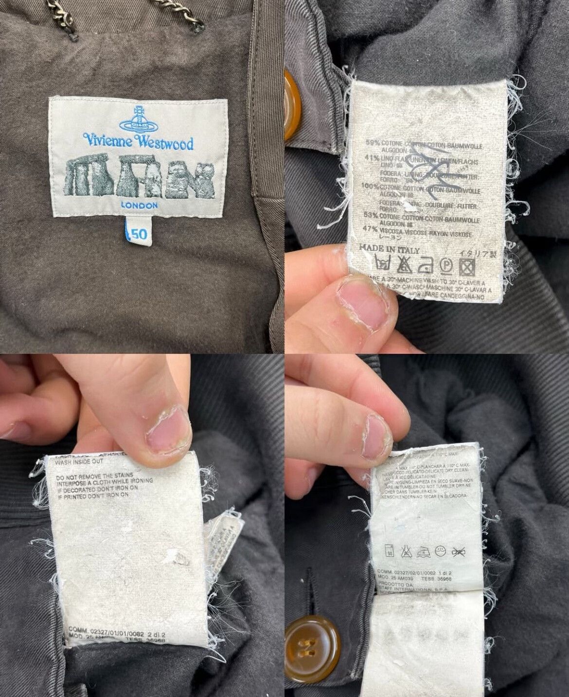 Vivienne Westwood Vivienne Westwood Unique Zip Hoodie Size US M / EU 48-50 / 2 - 6 Thumbnail
