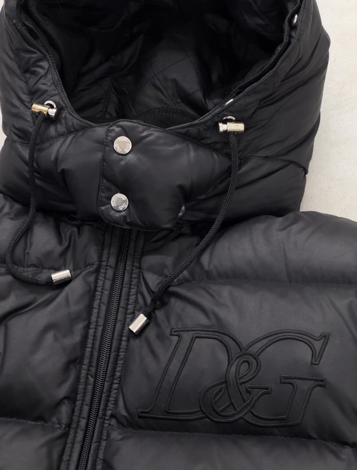 Dolce & Gabbana Dolce & Gabbana Embroidered Down Jacket Size US L / EU 52-54 / 3 - 2 Thumbnail