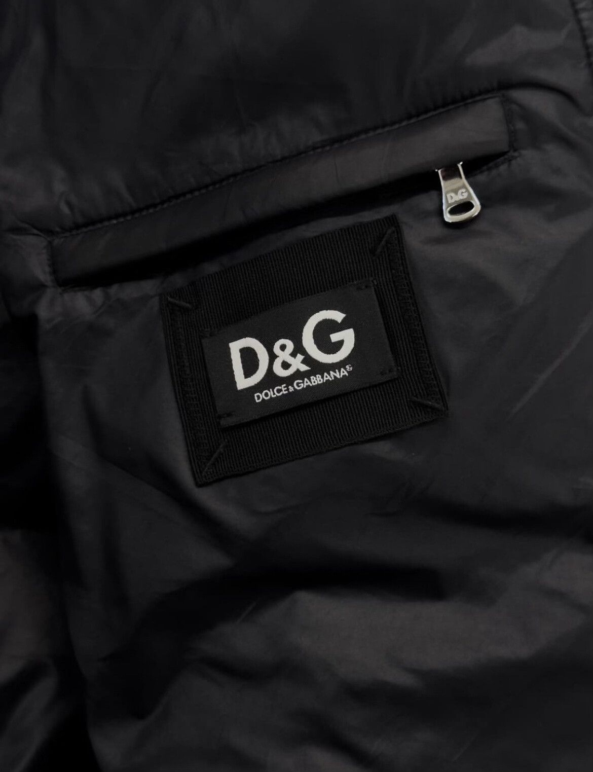 Dolce & Gabbana Dolce & Gabbana Embroidered Down Jacket Size US L / EU 52-54 / 3 - 5 Thumbnail