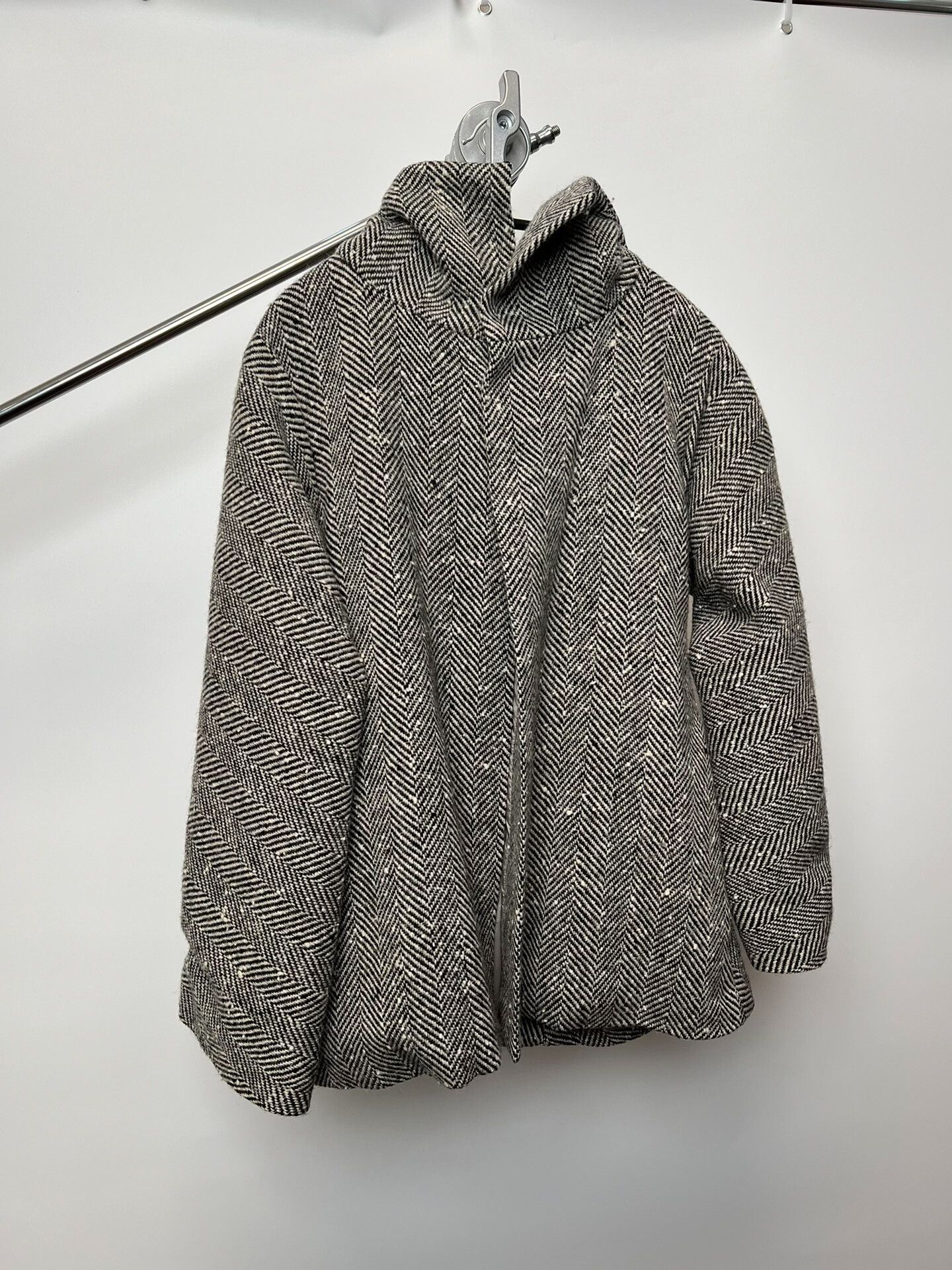 Yohji Yamamoto Yohji Yamamoto Houndstooth Cape Coat Size XL / US 12-14 / IT 48-50 - 2 Thumbnail