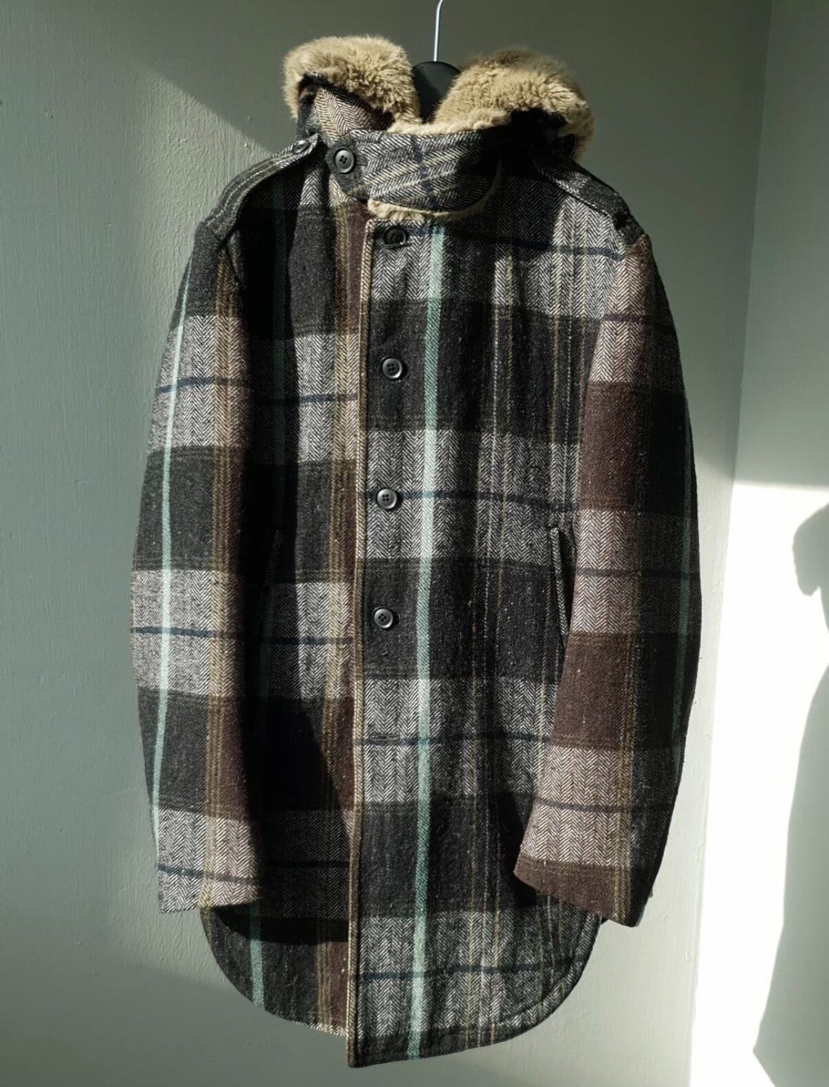 Yohji Yamamoto Yohji Yamamoto Plaid N2B Jacket Size US M / EU 48-50 / 2 - 2 Thumbnail
