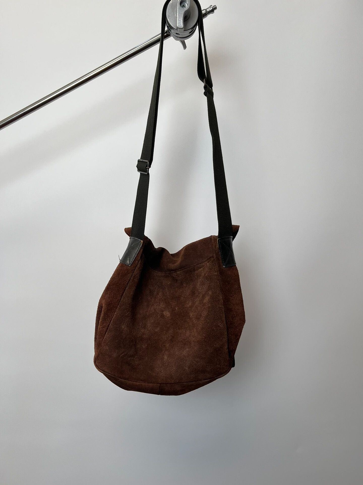 Yohji Yamamoto Yohji Yamamoto Suede Crossbody Bag Size ONE SIZE - 3 Thumbnail