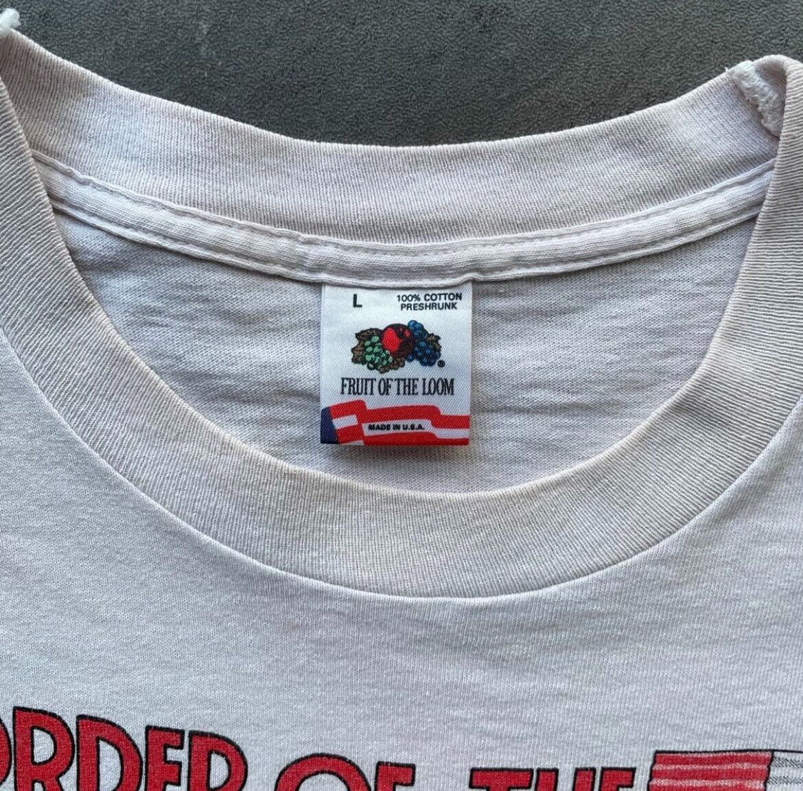Fruit Of The Loom Vintage Fruit of the Loom T-Shirt Size US L / EU 52-54 / 3 - 5 Thumbnail
