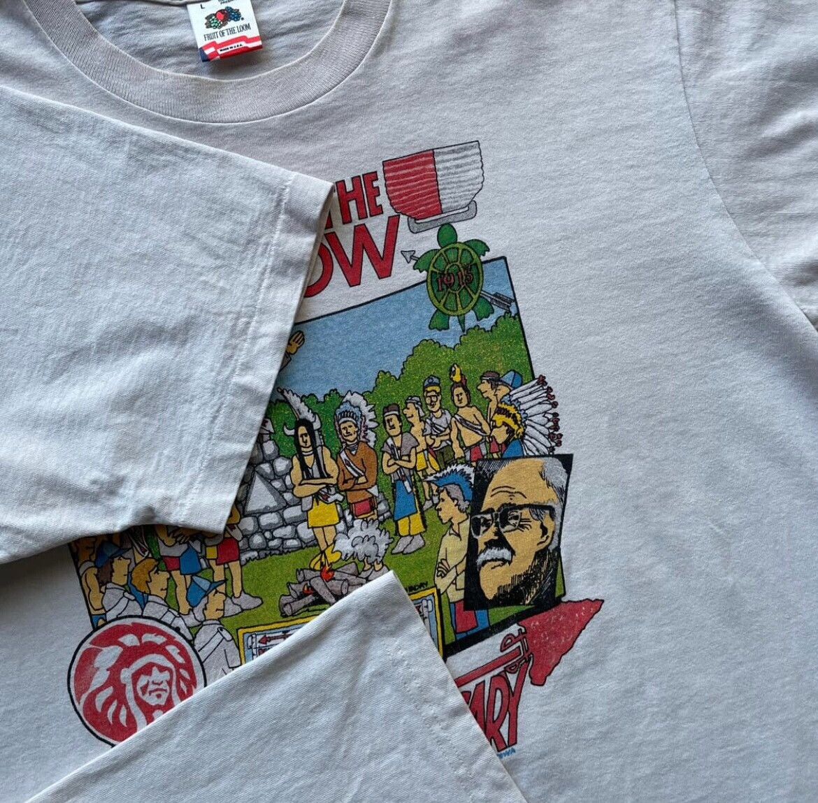 Fruit Of The Loom Vintage Fruit of the Loom T-Shirt Size US L / EU 52-54 / 3 - 6 Thumbnail