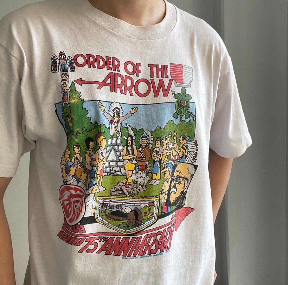 Fruit Of The Loom Vintage Fruit of the Loom T-Shirt Size US L / EU 52-54 / 3 - 7 Thumbnail