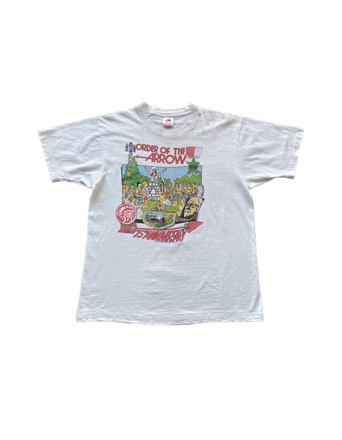 Fruit Of The Loom Vintage Fruit of the Loom T-Shirt Size US L / EU 52-54 / 3 - 2 Thumbnail
