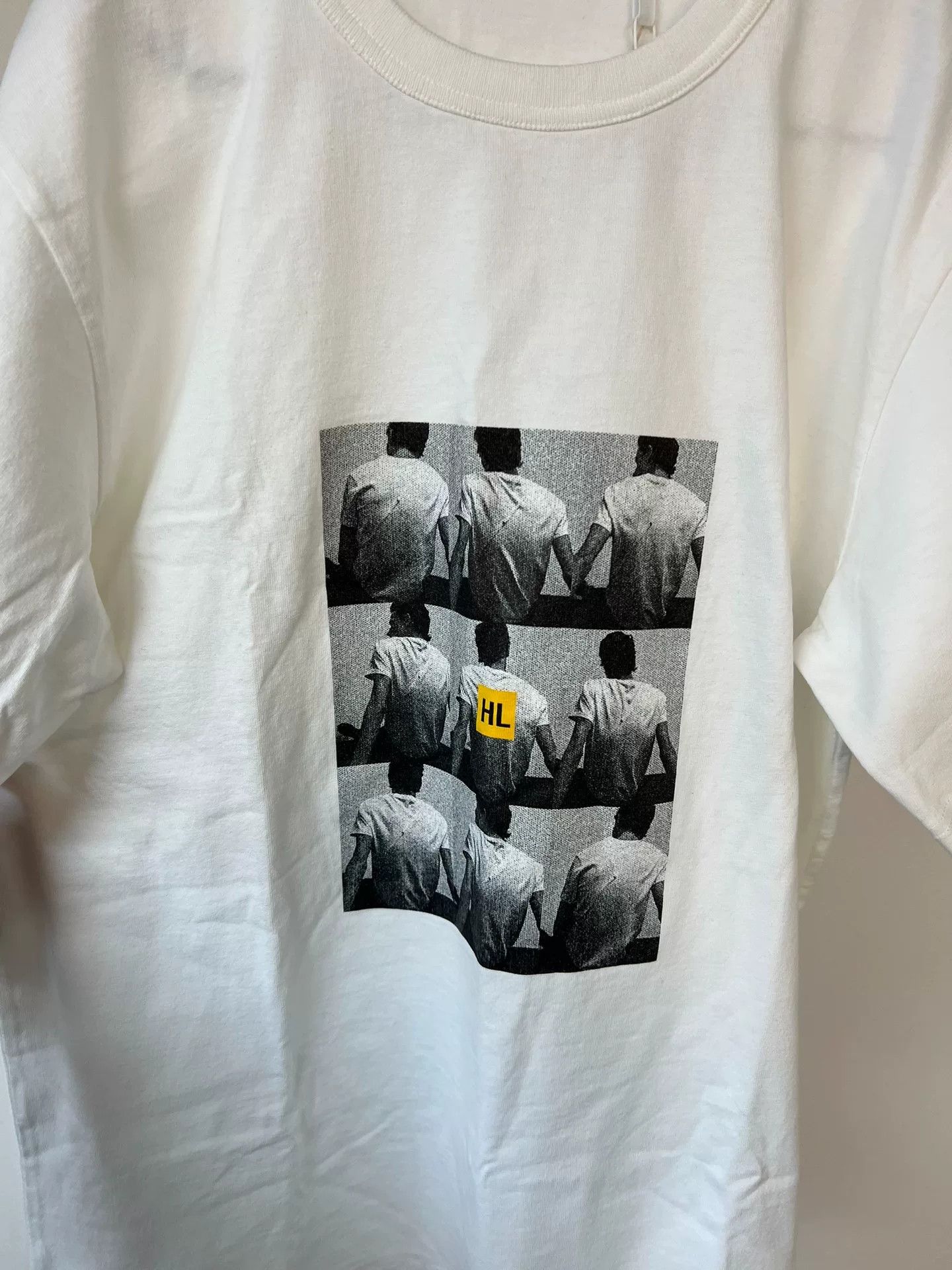 Helmut Lang Helmut Lang Portrait Print T-Shirt Size US L / EU 52-54 / 3 - 2 Thumbnail