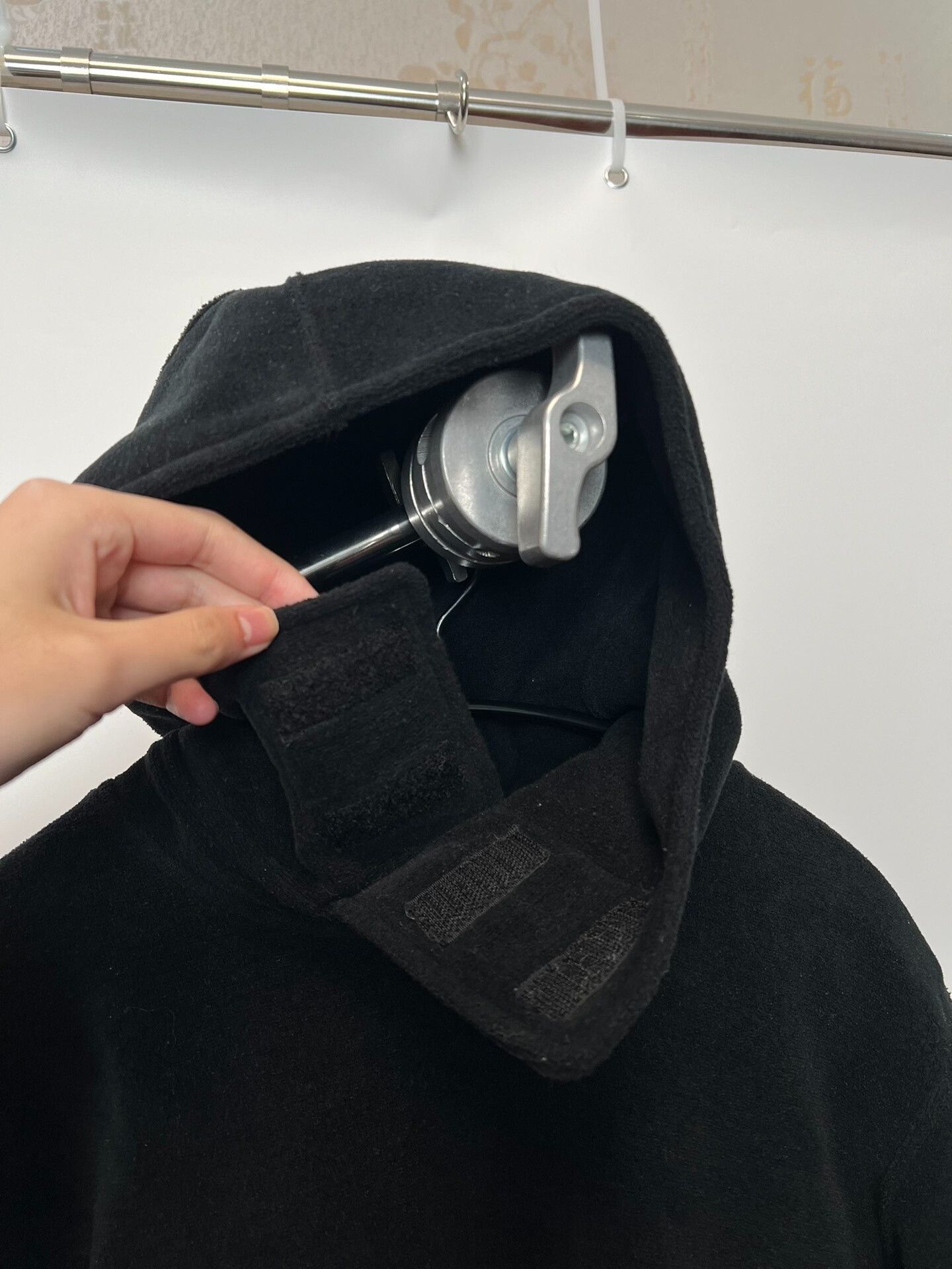 Giorgio Armani Giorgio Armani Ninja Hooded Fleece Jacket Size US XS / EU 42 / 0 - 4 Thumbnail
