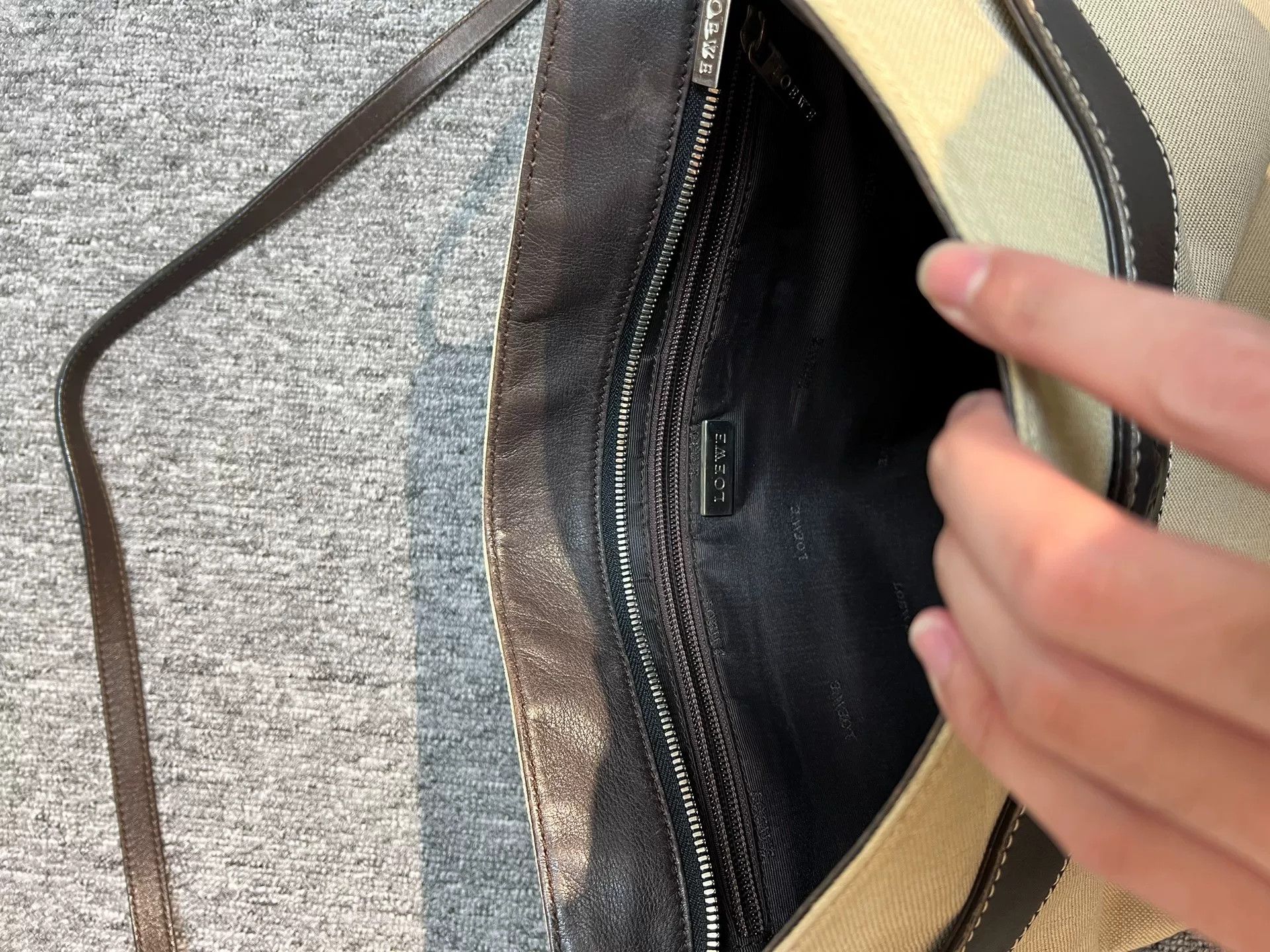 Loewe LOEWE Canvas Crossbody Bag Size ONE SIZE - 6 Thumbnail