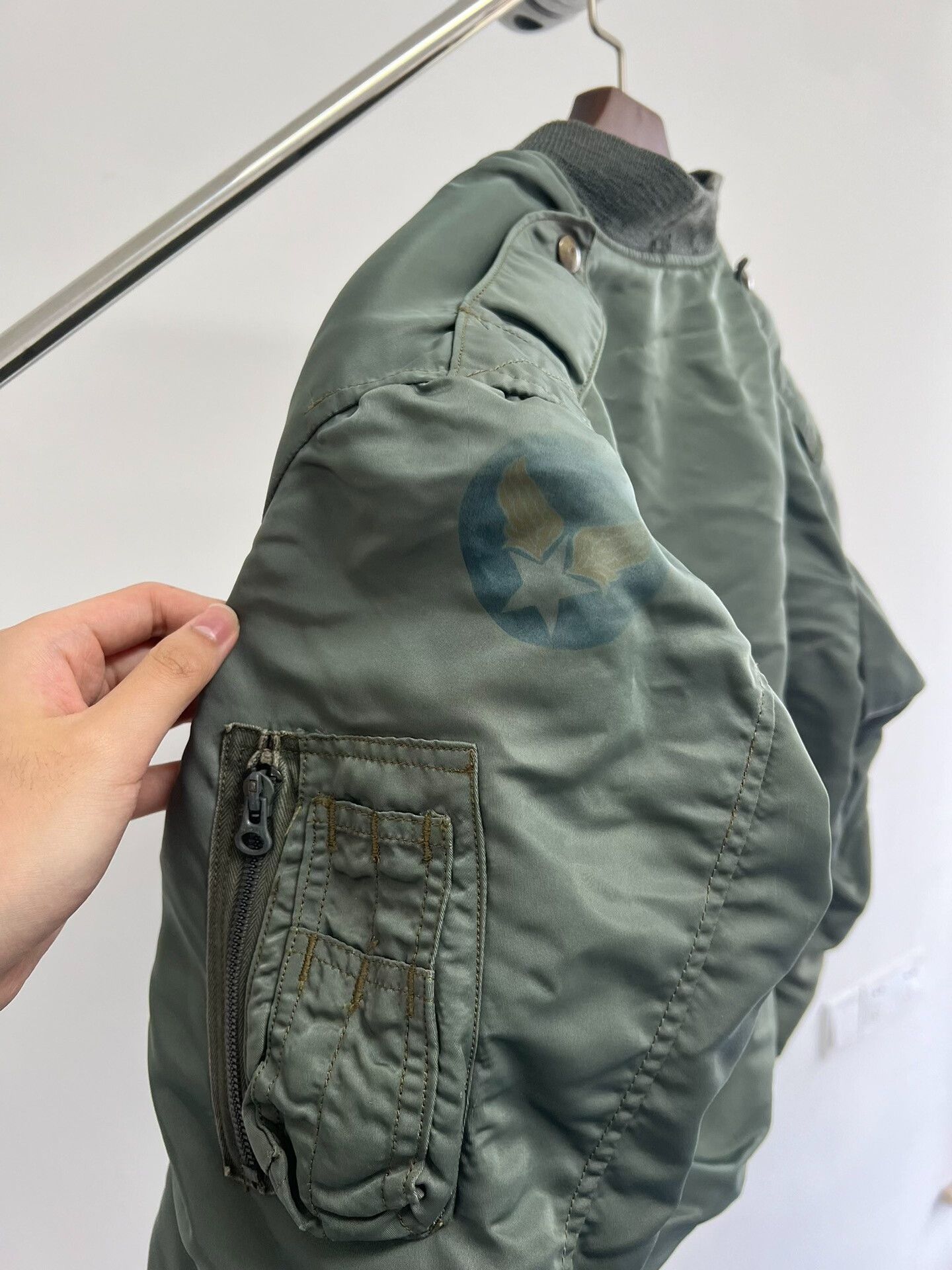 Vintage Vintage 50s Military L-2B Bomber Jacket Size US M / EU 48-50 / 2 - 8 Thumbnail