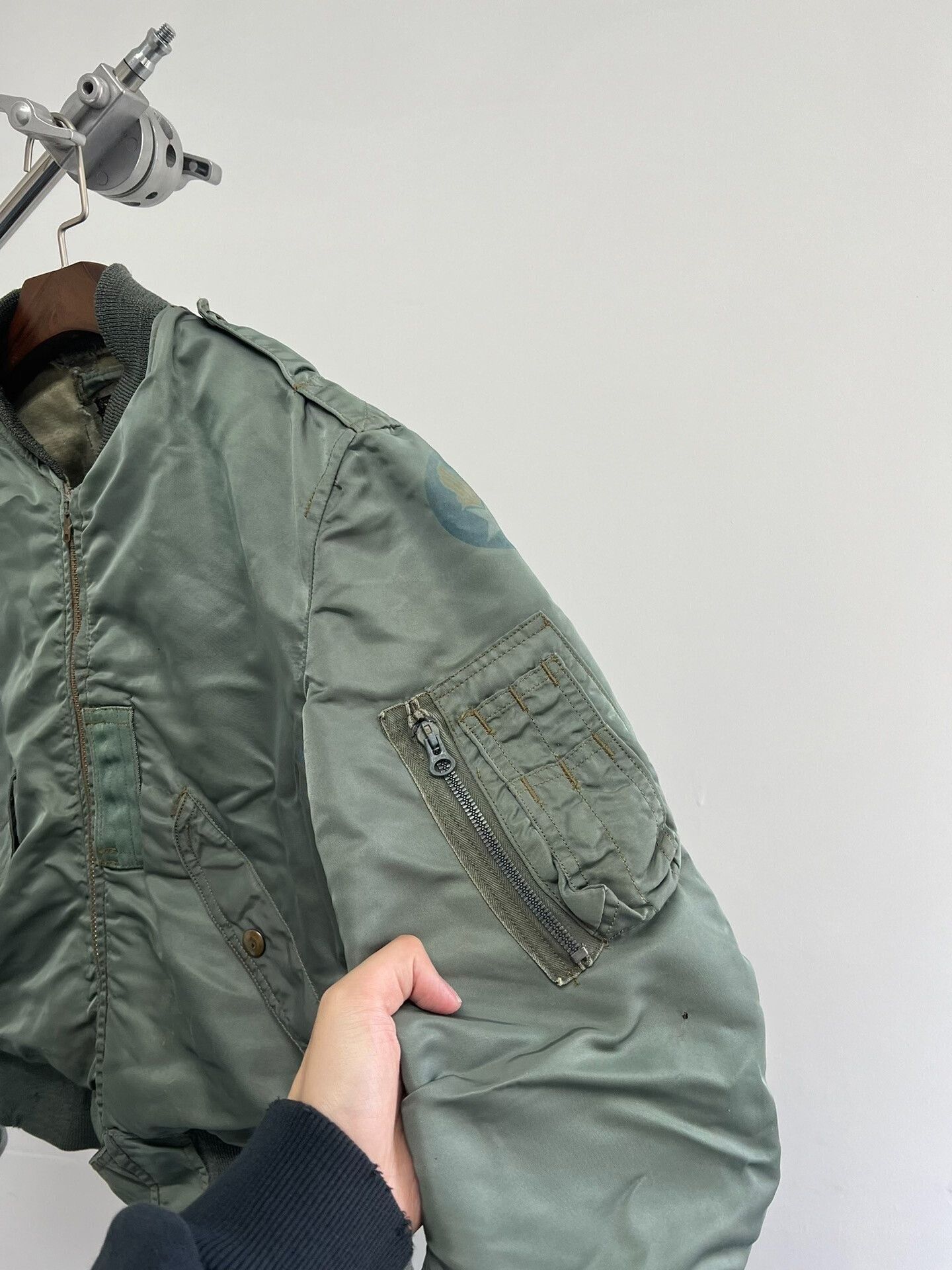 Vintage Vintage 50s Military L-2B Bomber Jacket Size US M / EU 48-50 / 2 - 3 Thumbnail