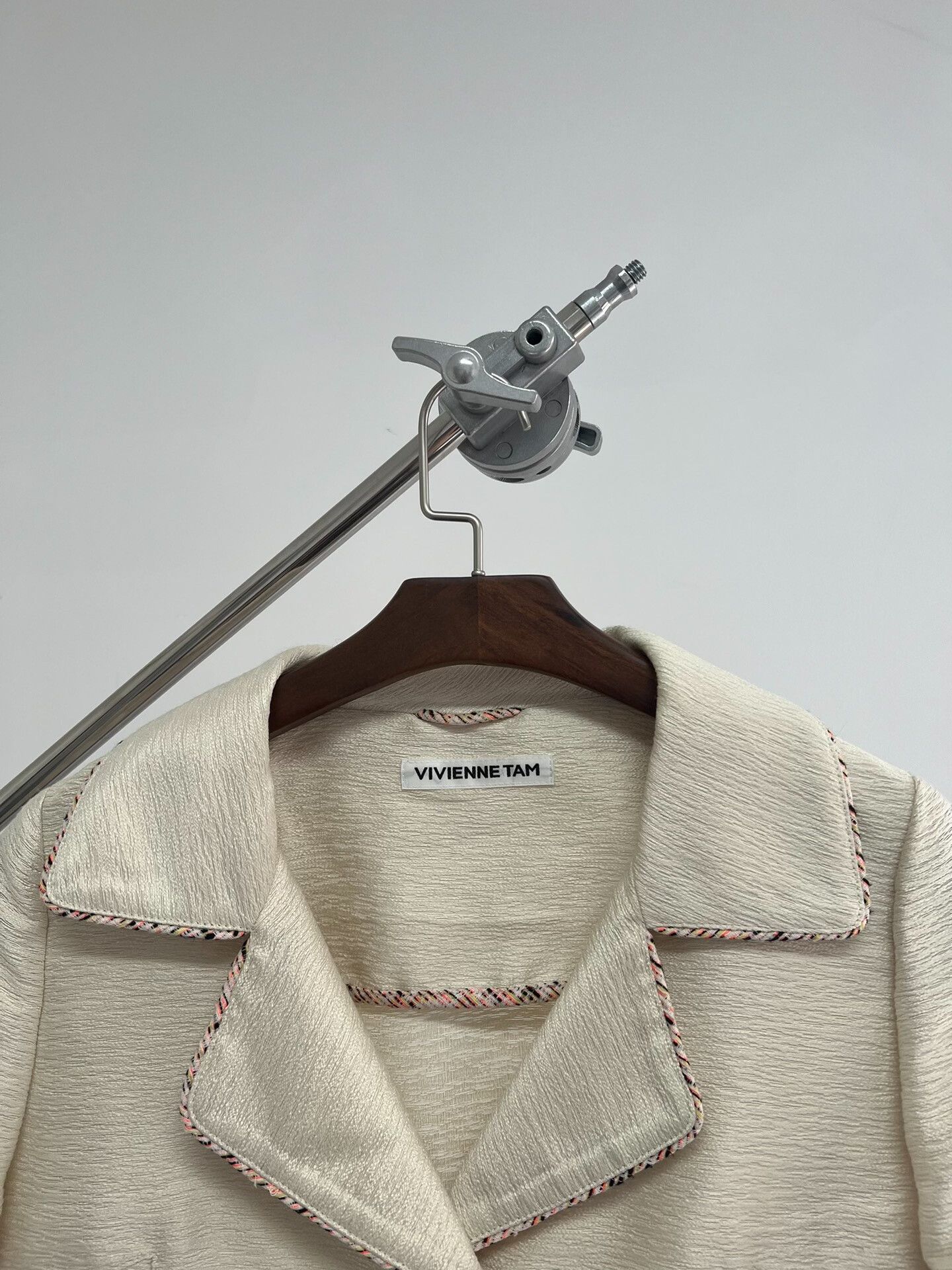 Vivienne Tam Vivienne Tam Stylish Textured Jacket Size S / US 4 / IT 40 - 3 Thumbnail