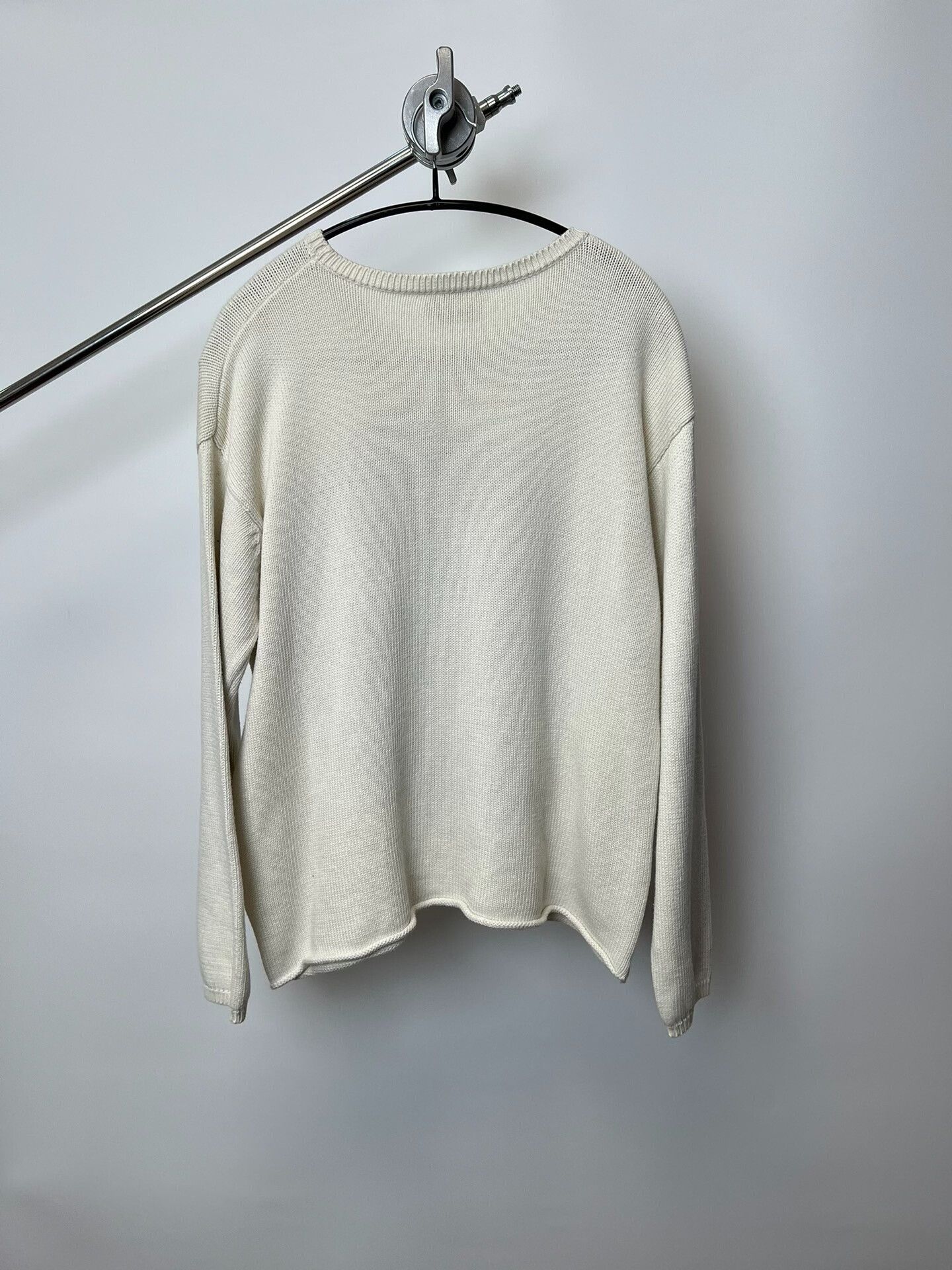 Issey Miyake Issey Miyake Vintage Boxy Sweater with Embroidery Size US M / EU 48-50 / 2 - 6 Thumbnail