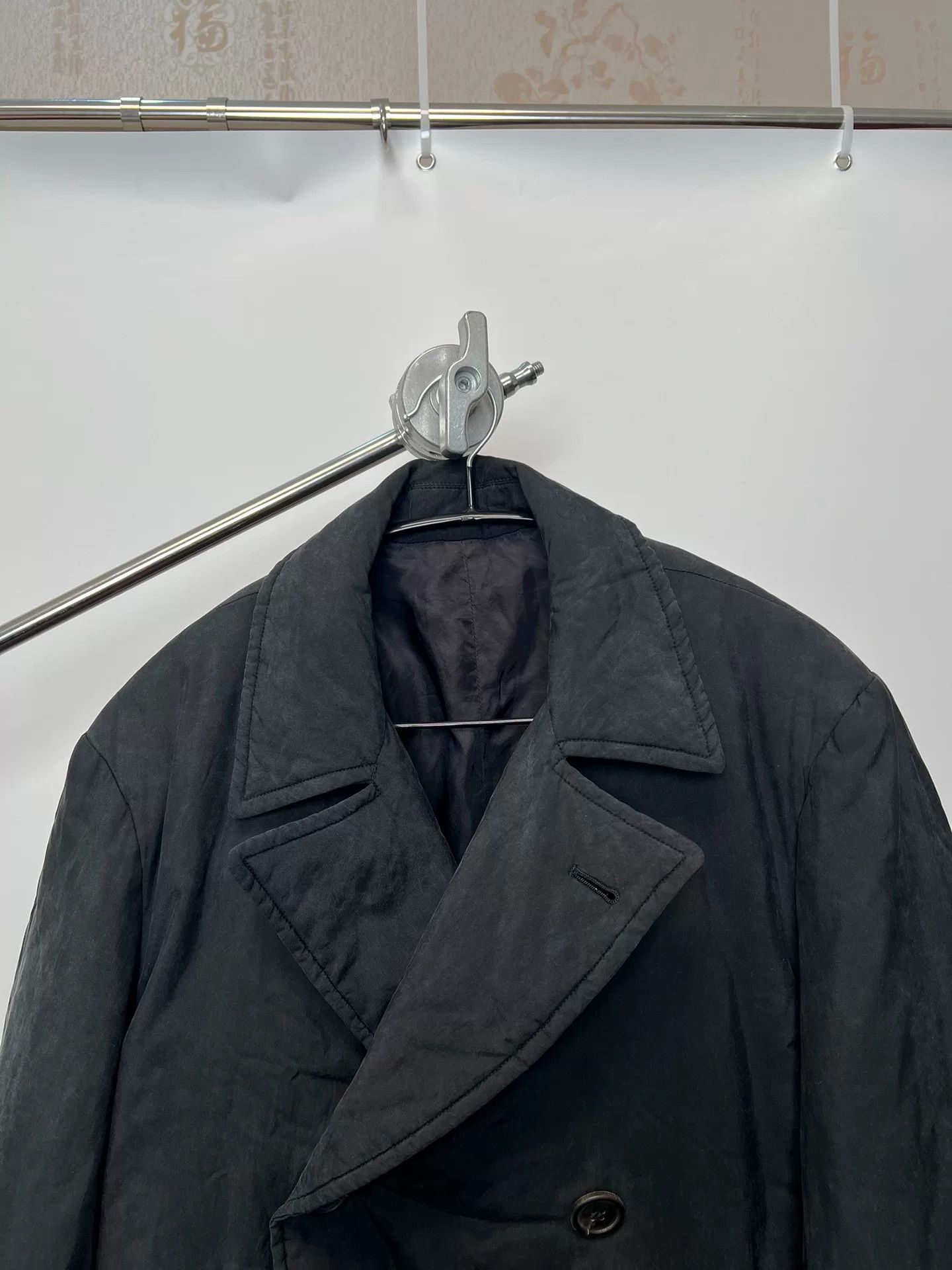 Yohji Yamamoto Yohji Yamamoto Black Cotton Jacket Size US M / EU 48-50 / 2 - 3 Thumbnail