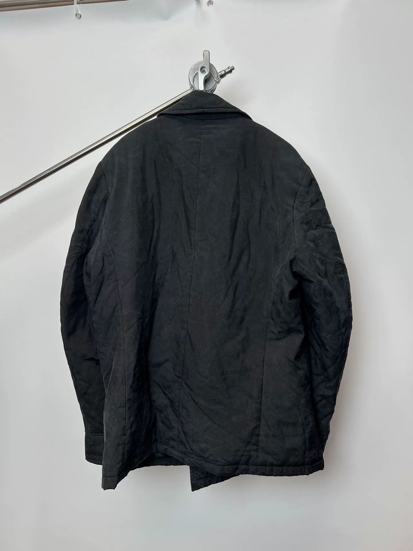Yohji Yamamoto Yohji Yamamoto Black Cotton Jacket Size US M / EU 48-50 / 2 - 5 Thumbnail