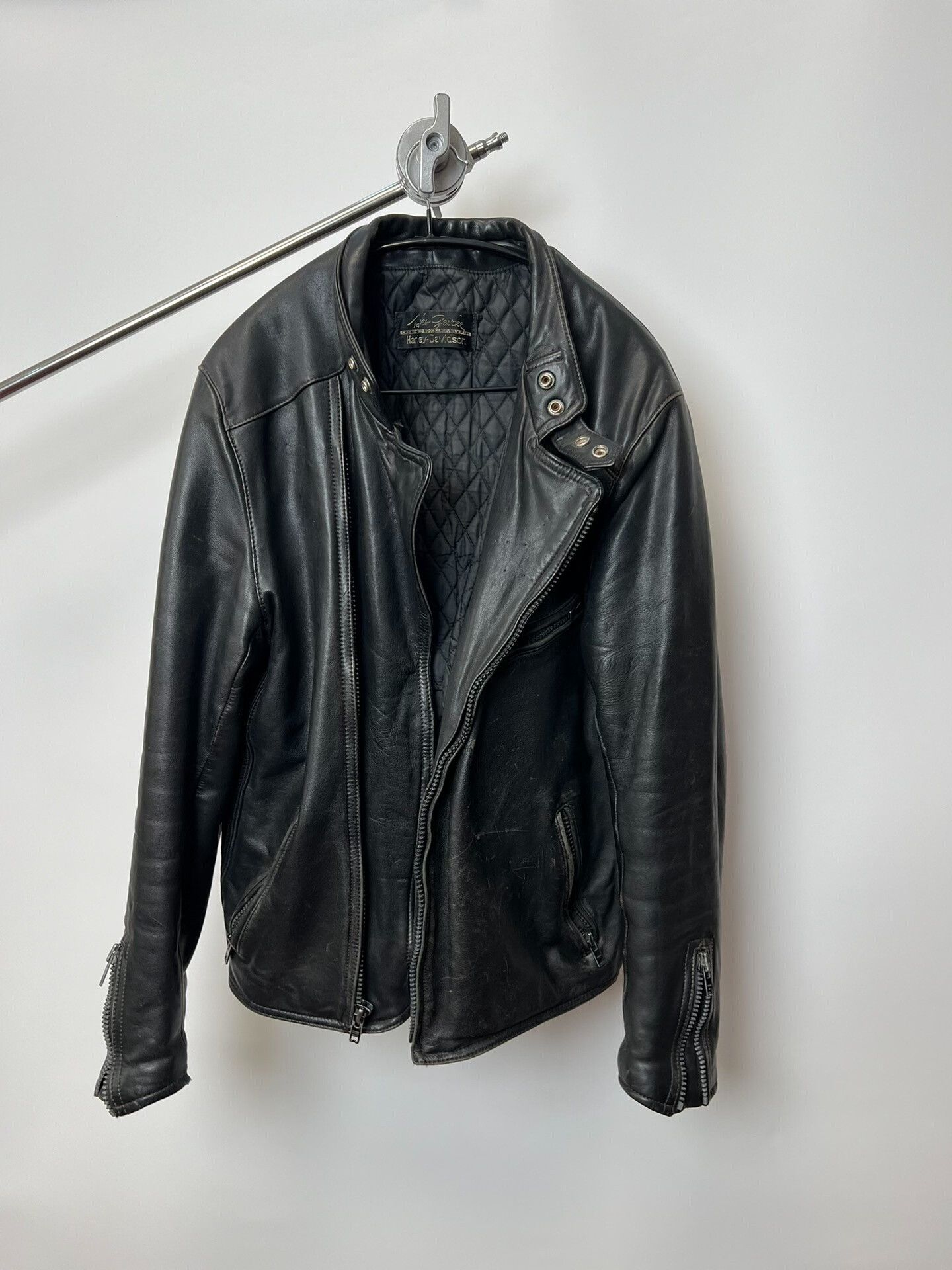 Harley Davidson Vintage Harley Davidson Leather Jacket Size US L / EU 52-54 / 3 - 5 Thumbnail