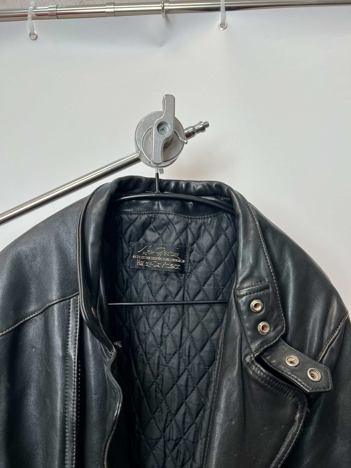 Harley Davidson Vintage Harley Davidson Leather Jacket Size US L / EU 52-54 / 3 - 7 Thumbnail