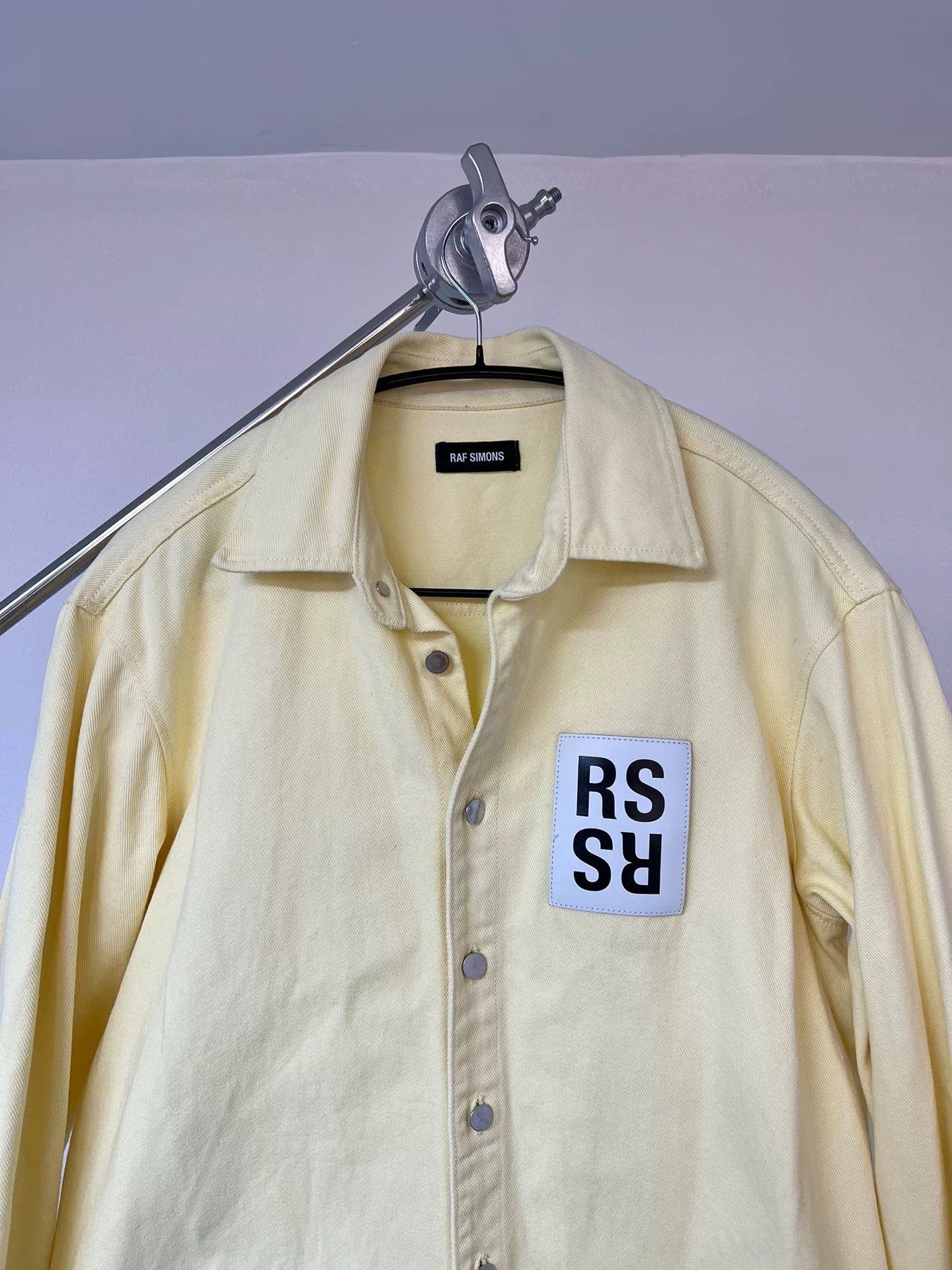 Raf Simons Raf Simons Yellow Oversized Shirt Size US S / EU 44-46 / 1 - 3 Thumbnail